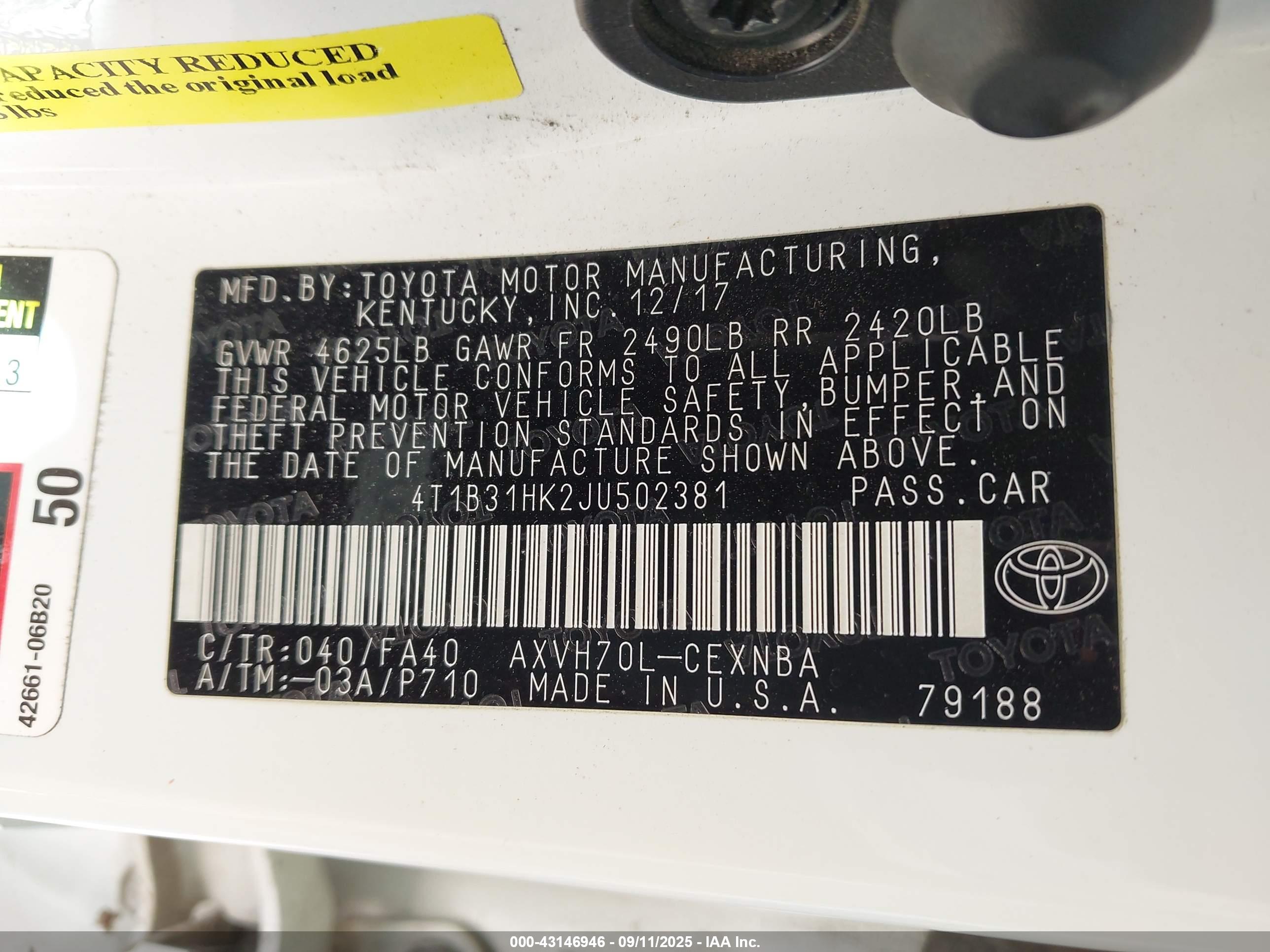 TOYOTA CAMRY image 9