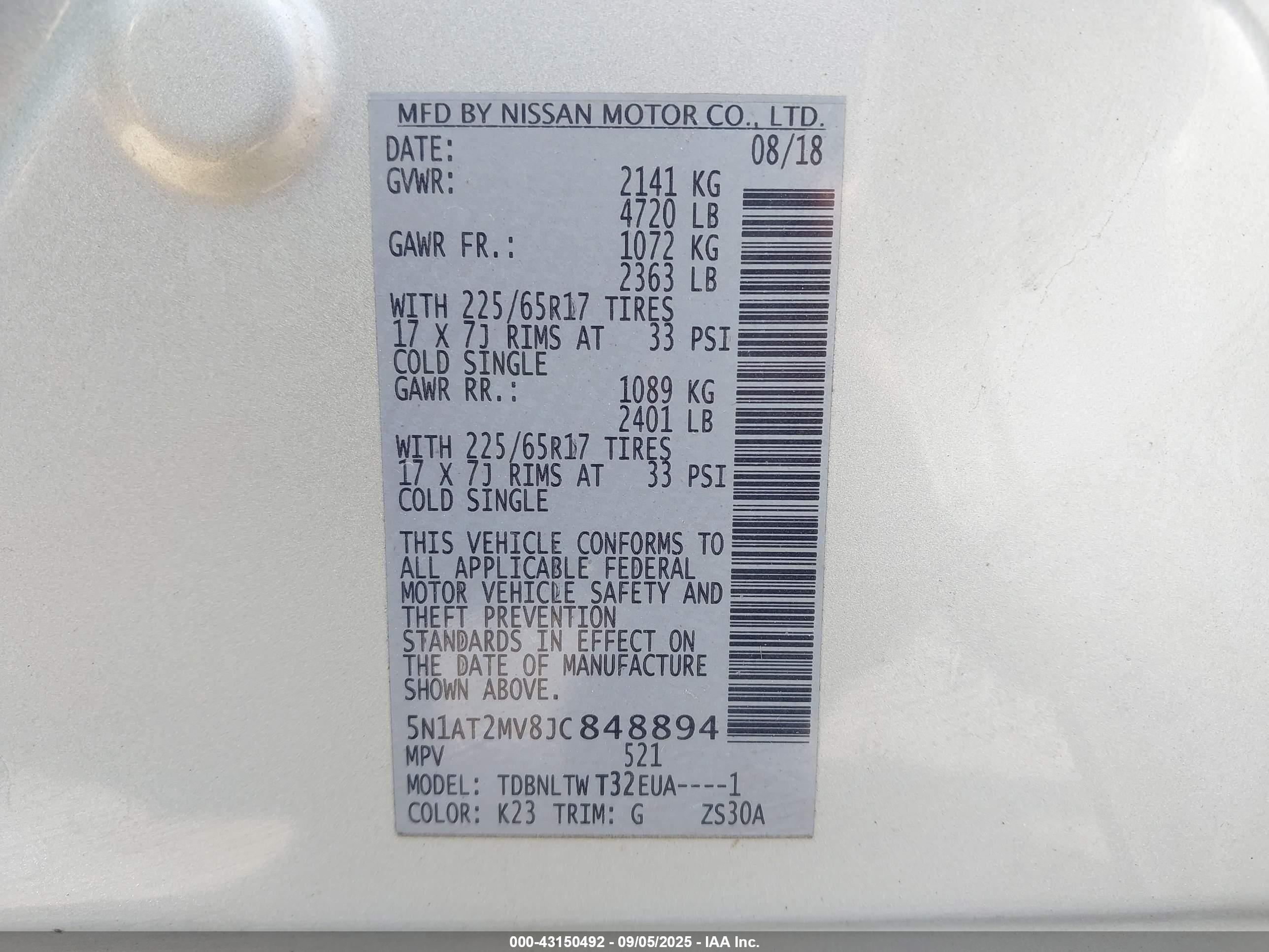 NISSAN ROGUE image 9