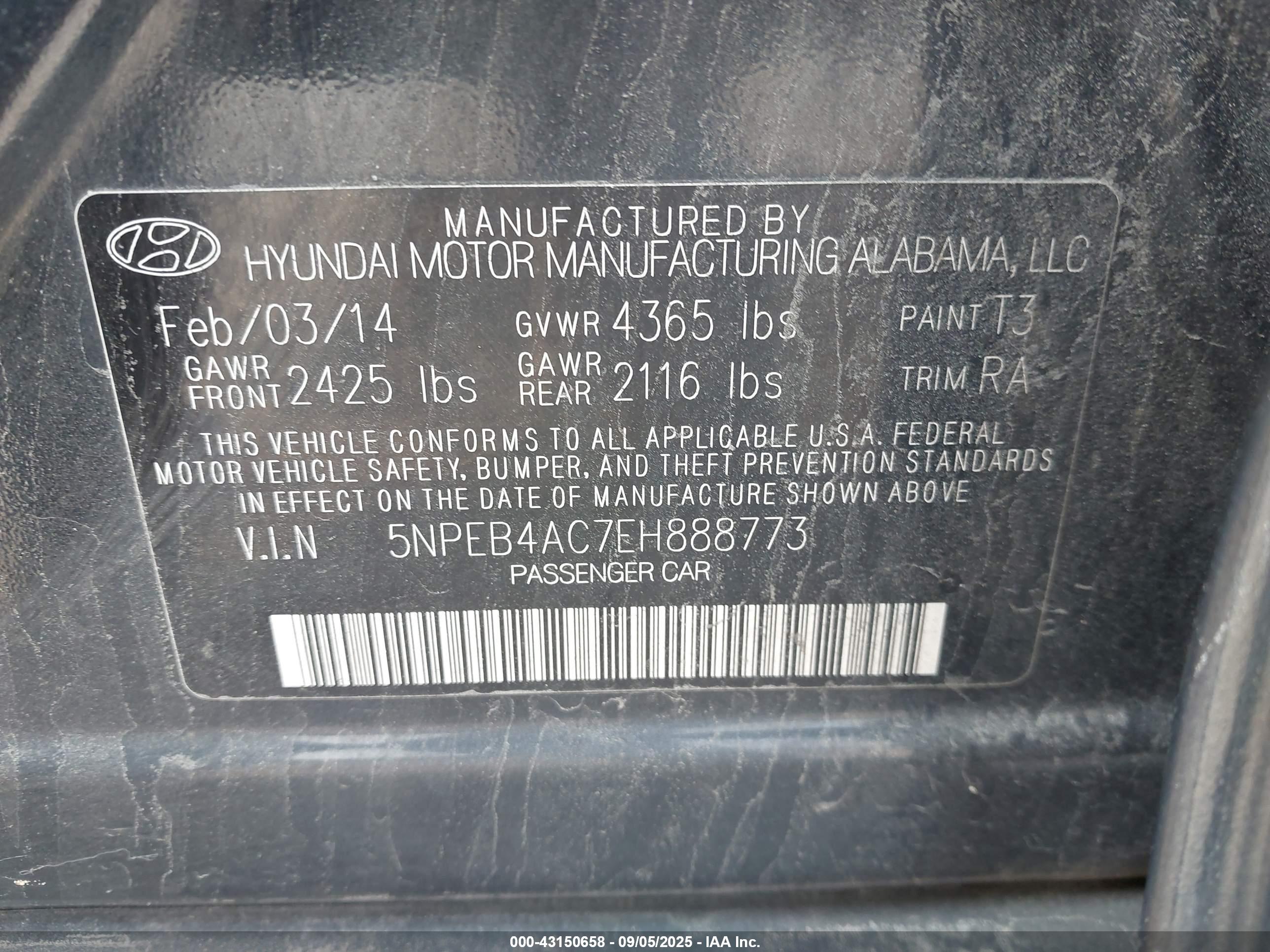 HYUNDAI SONATA image 9