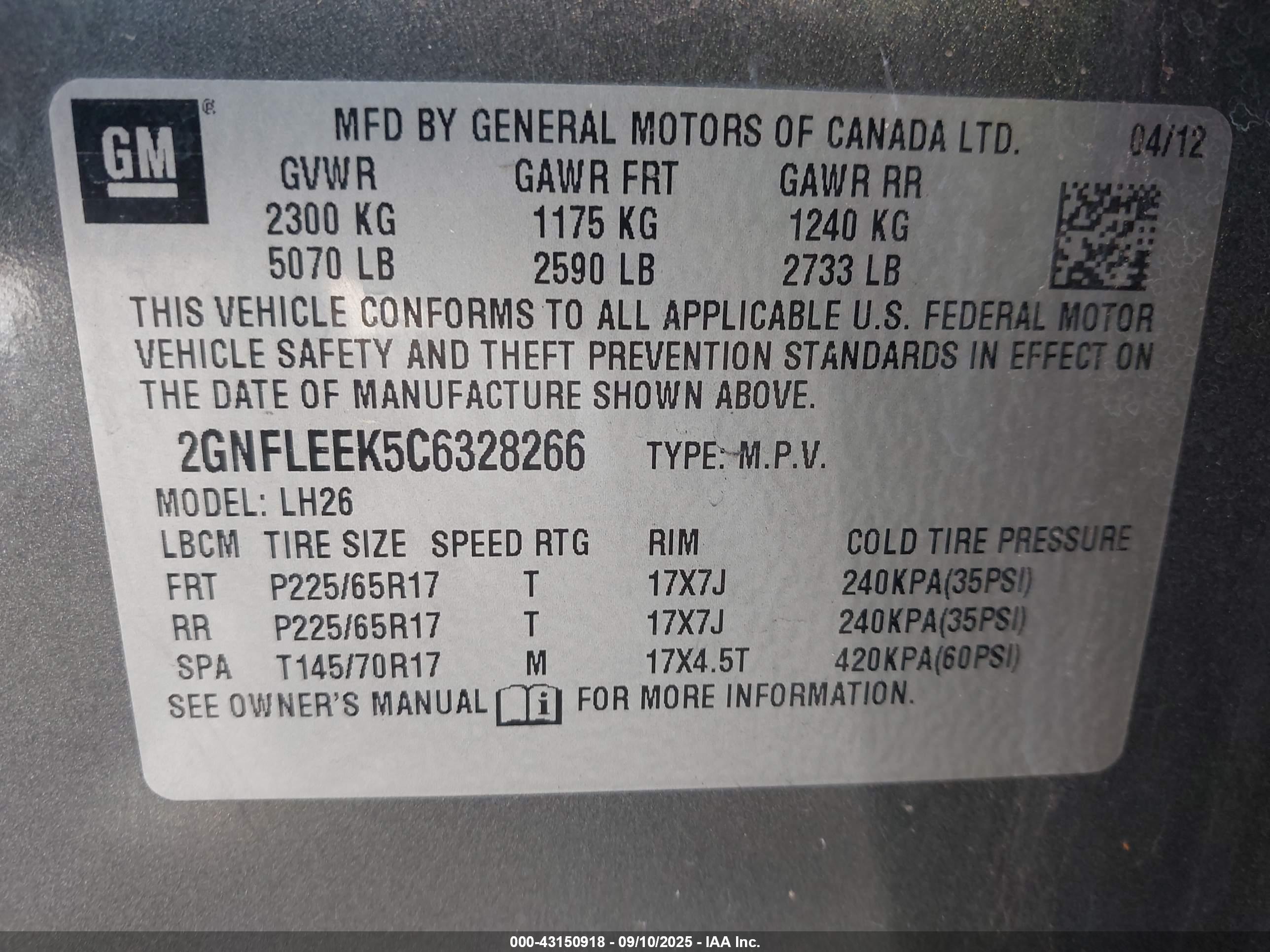CHEVROLET EQUINOX image 9