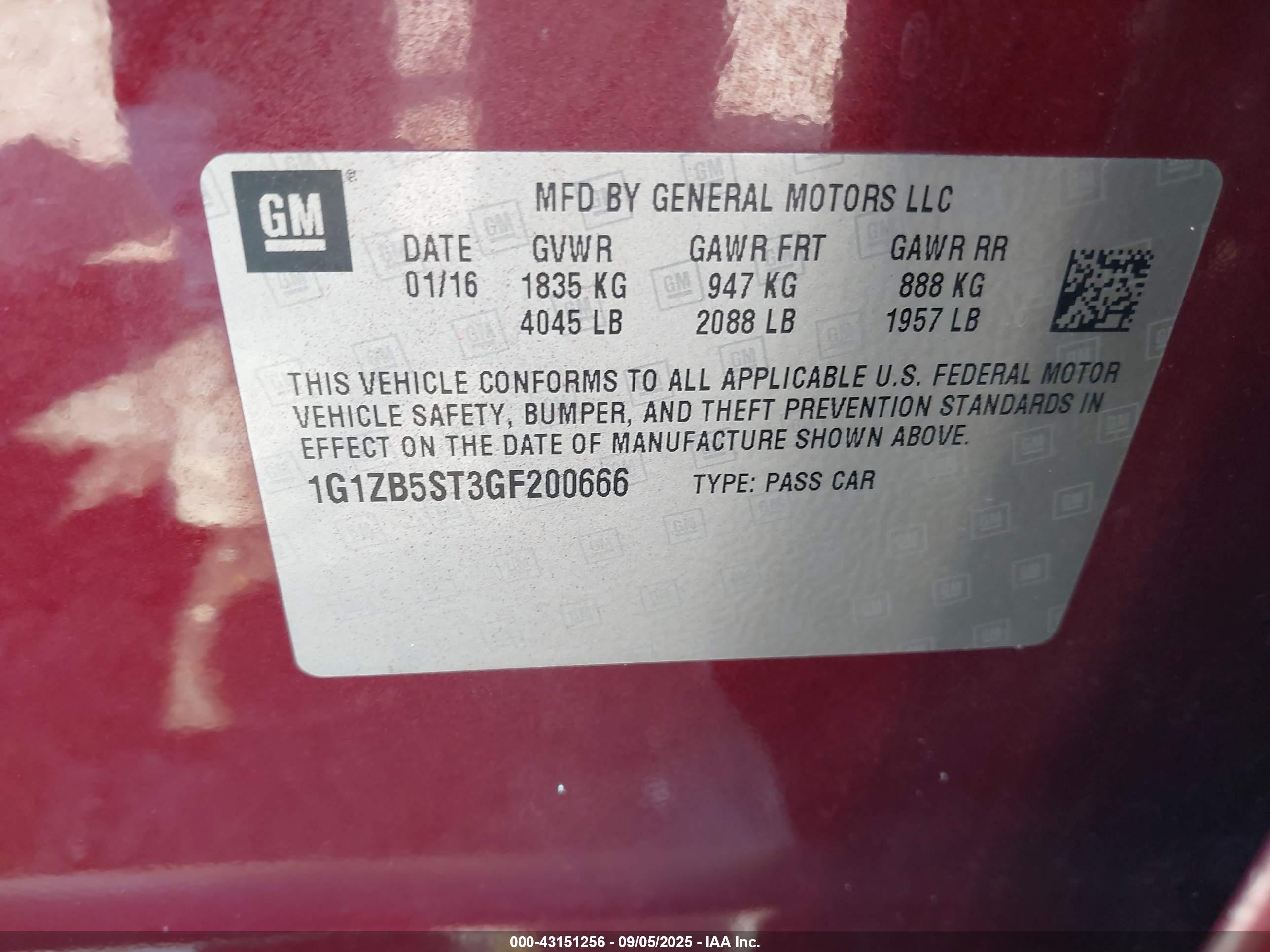 CHEVROLET MALIBU image 9
