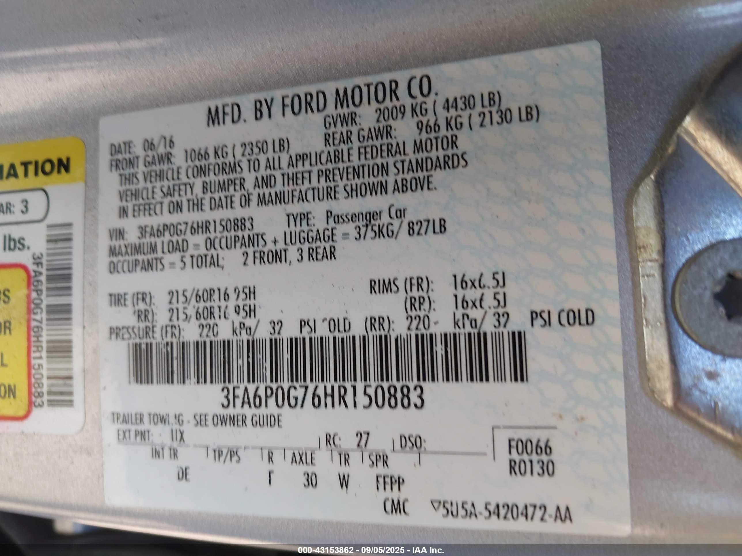FORD FUSION image 9