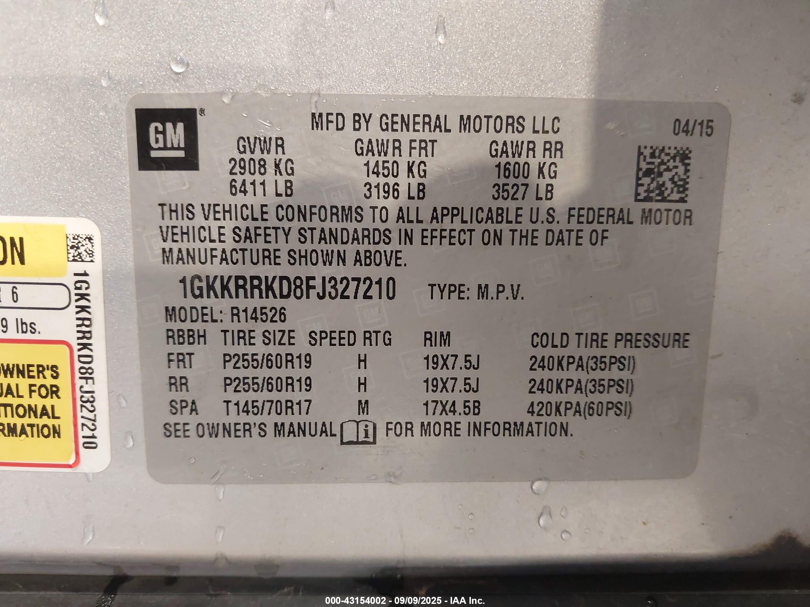 GMC ACADIA image 9