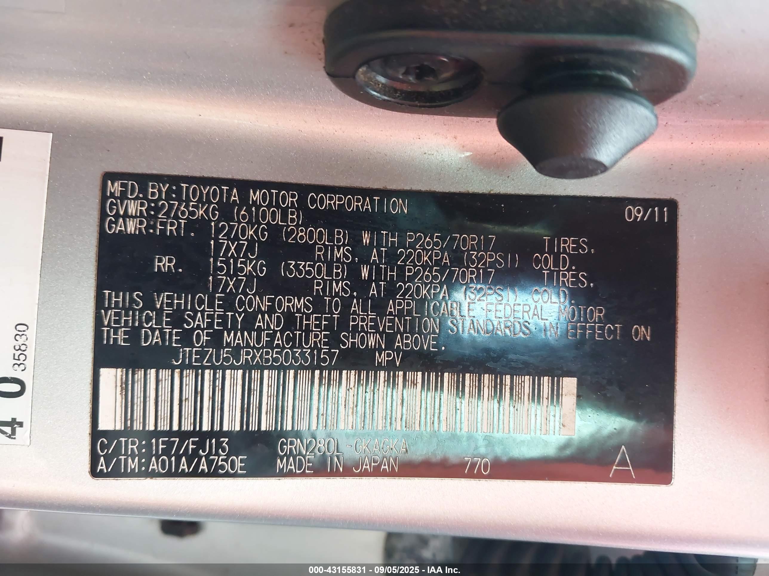 TOYOTA 4RUNNER image 9