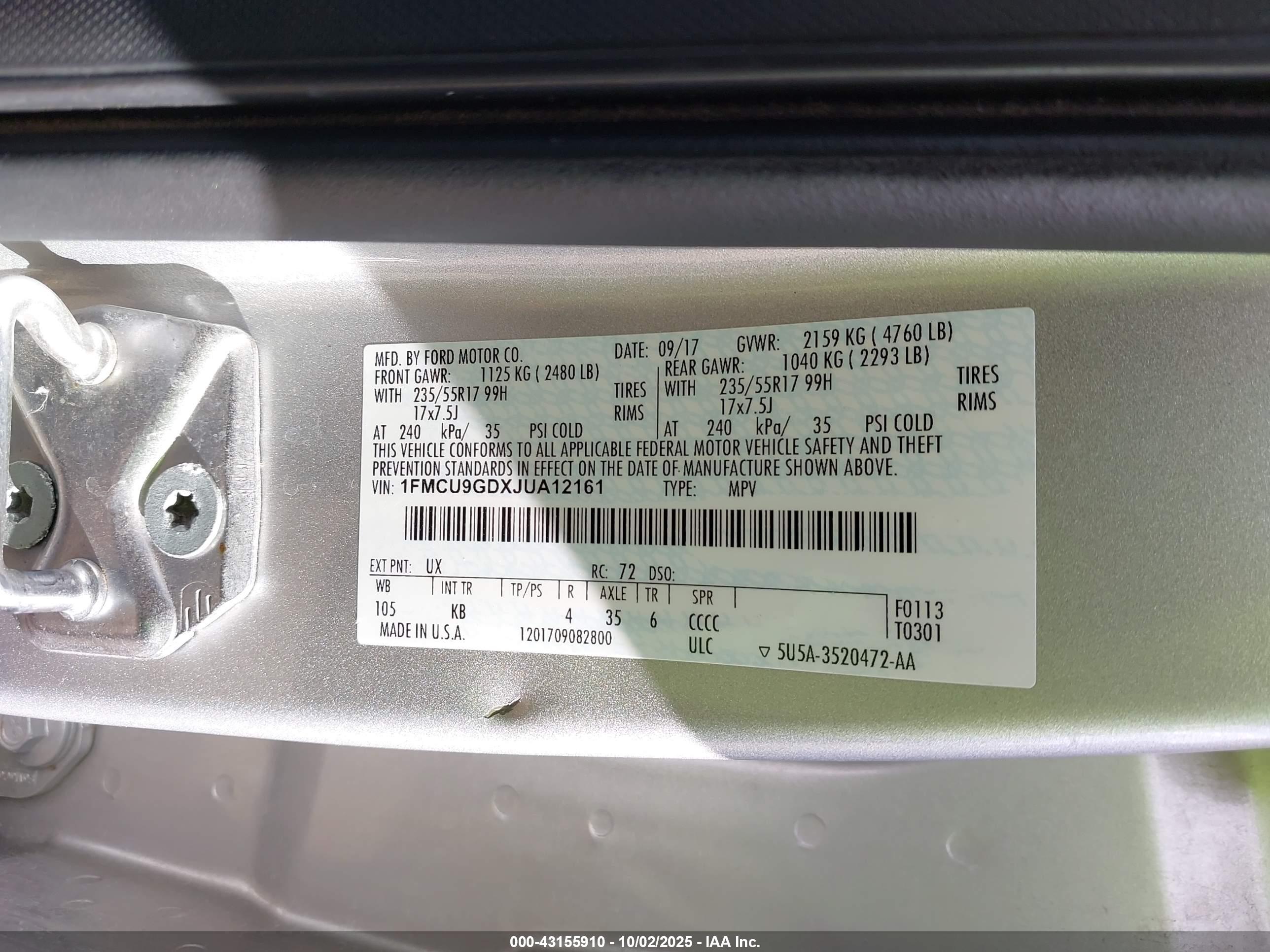 FORD ESCAPE image 9