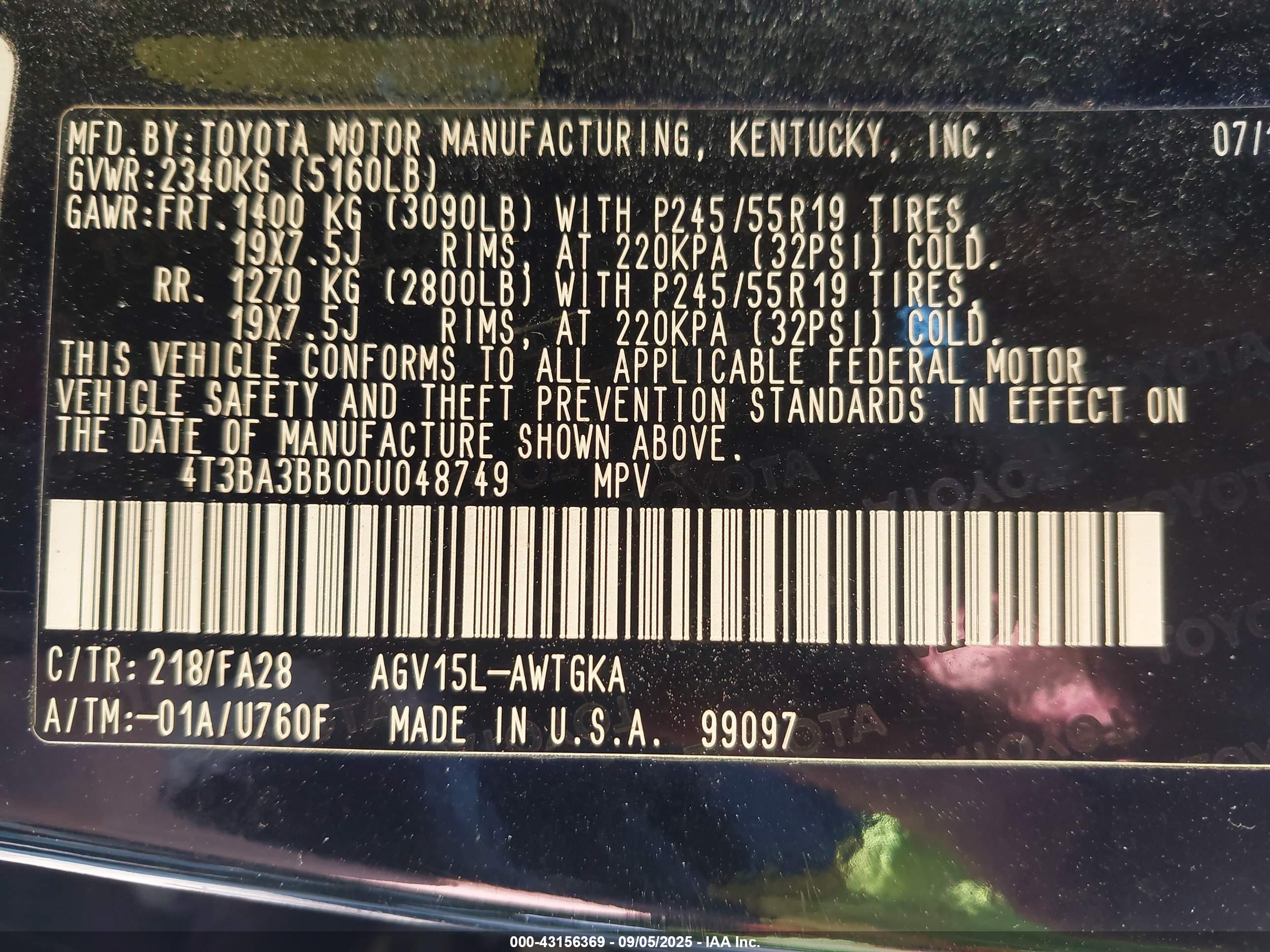 TOYOTA VENZA image 9