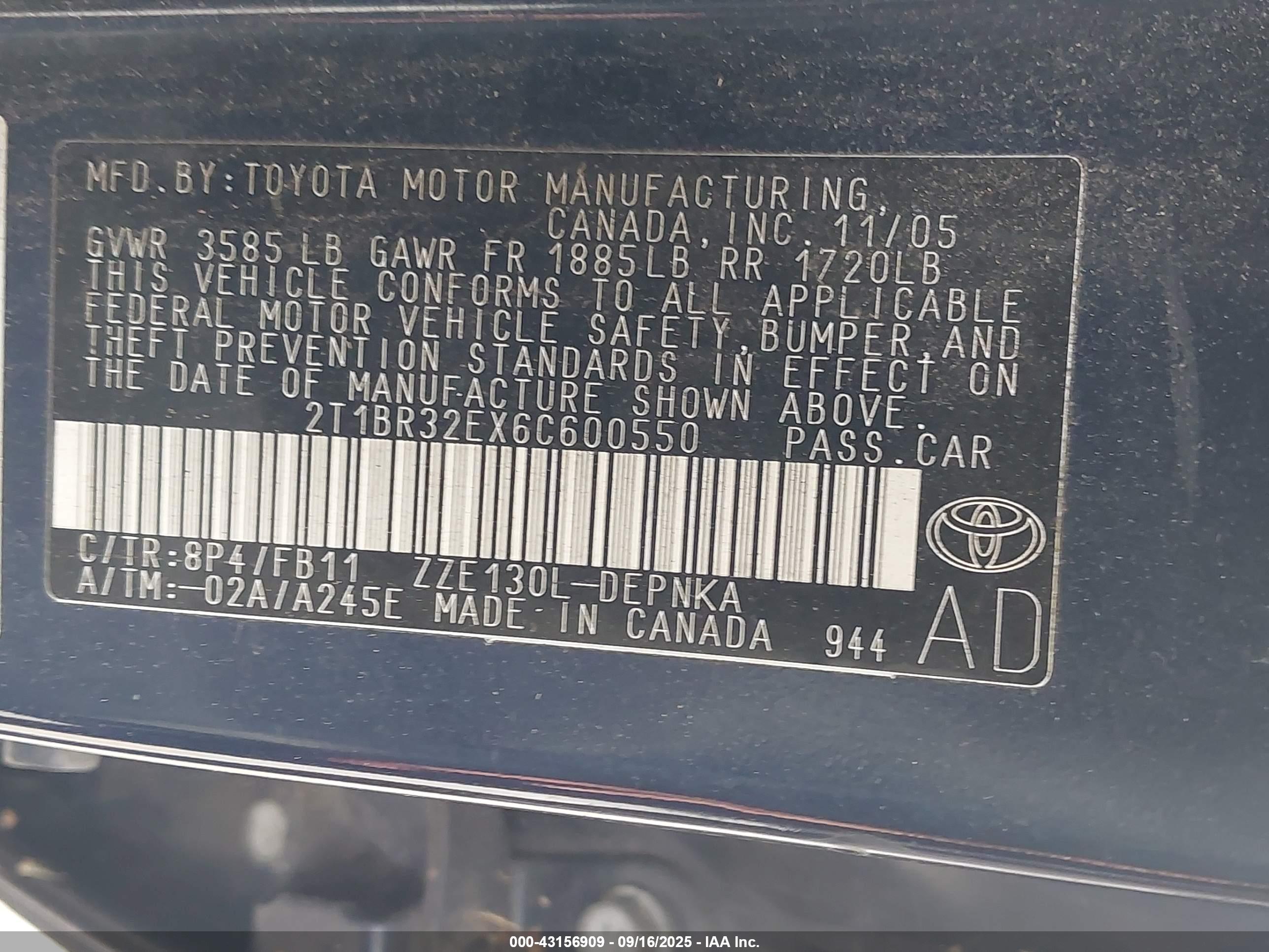TOYOTA COROLLA image 9