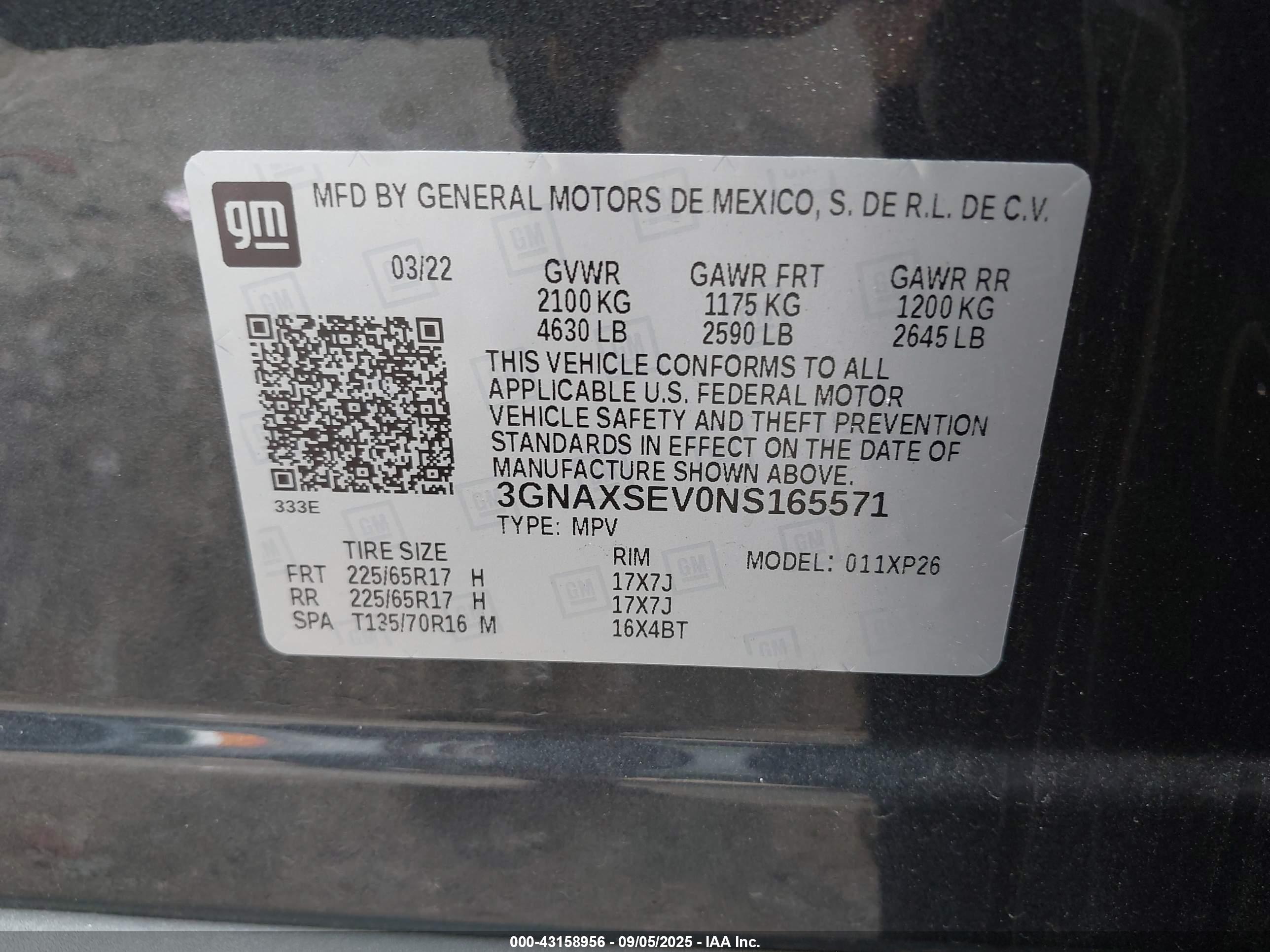 CHEVROLET EQUINOX image 9