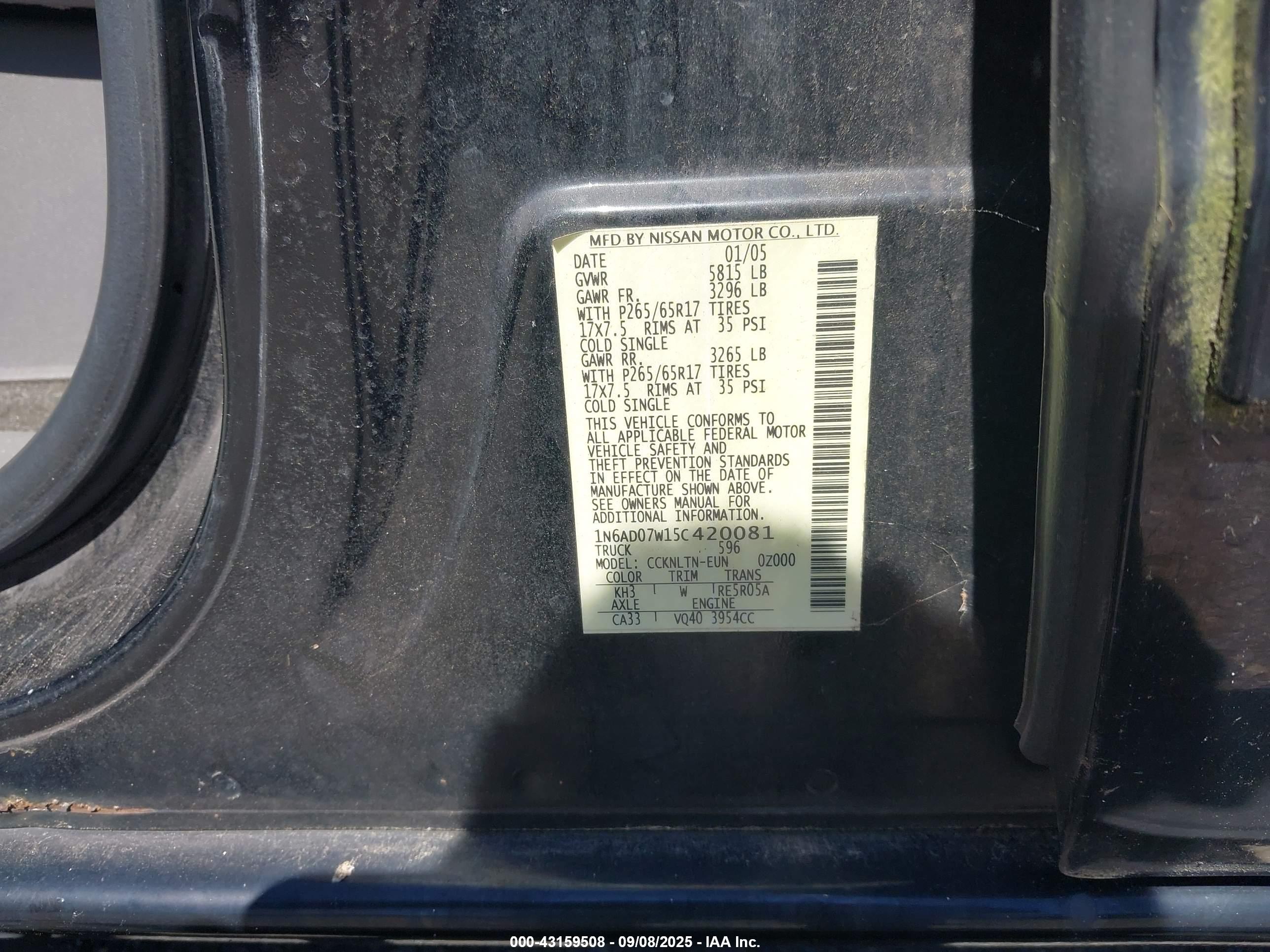 NISSAN FRONTIER image 9