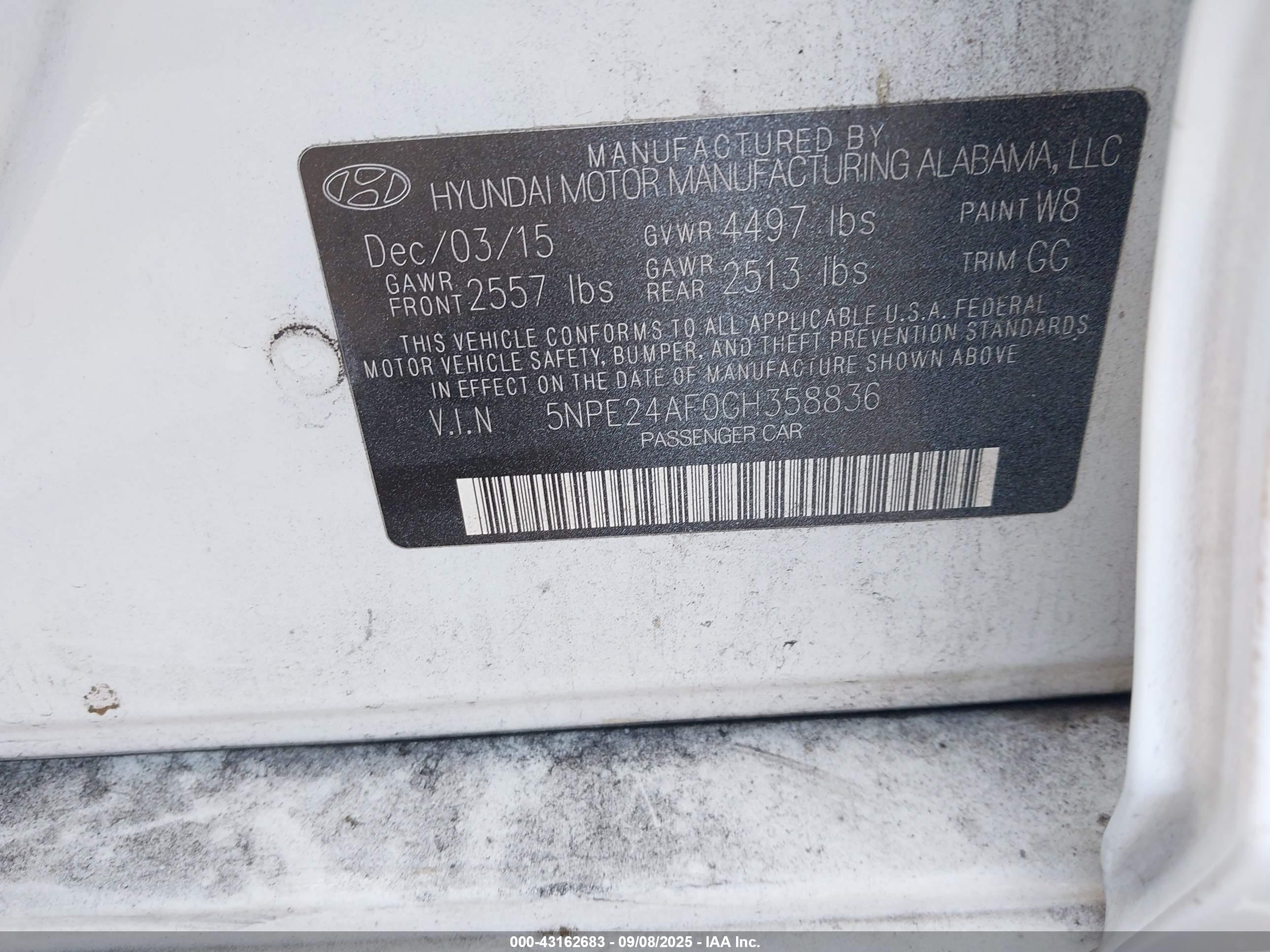 HYUNDAI SONATA image 9