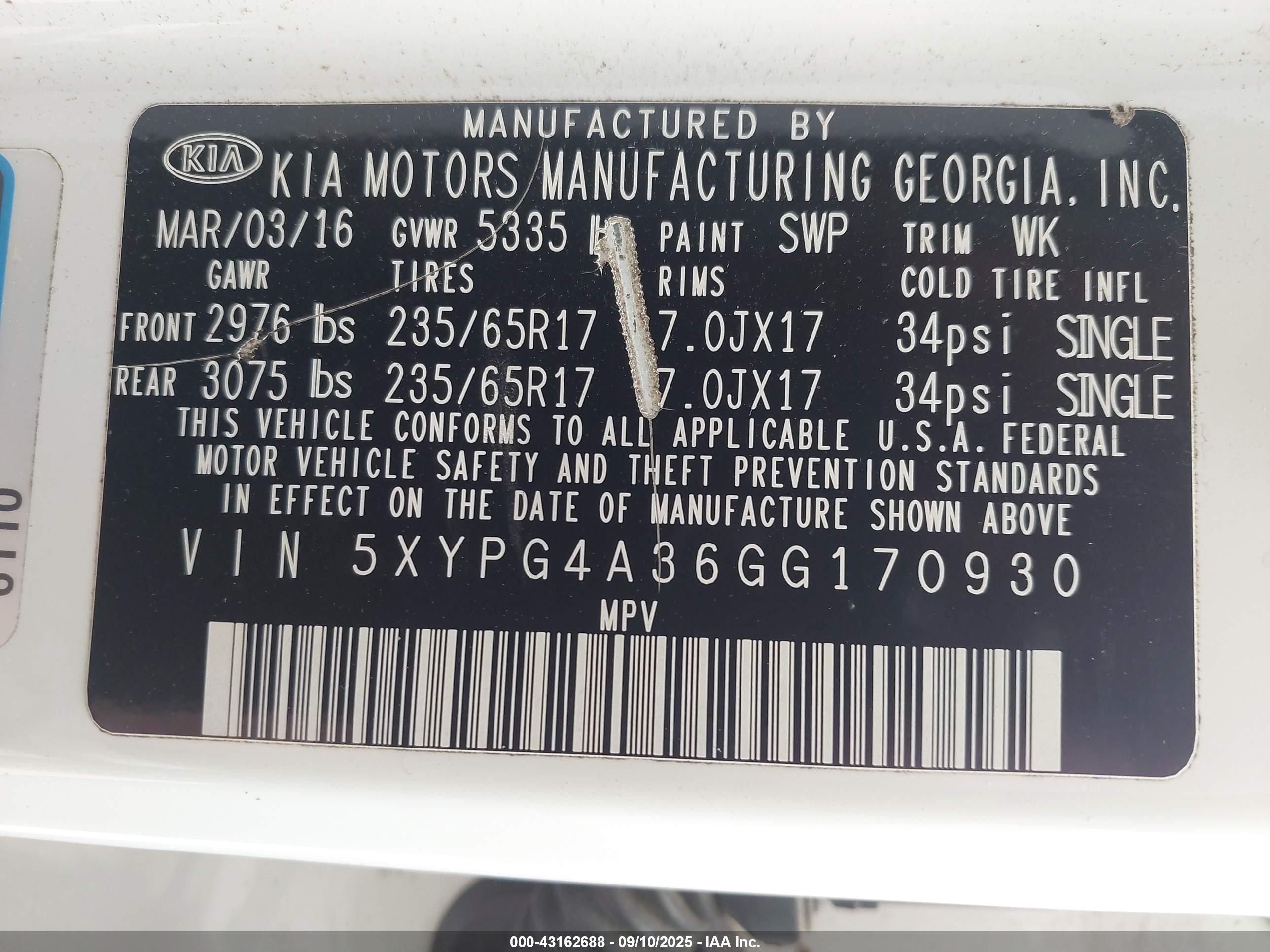 KIA SORENTO image 9