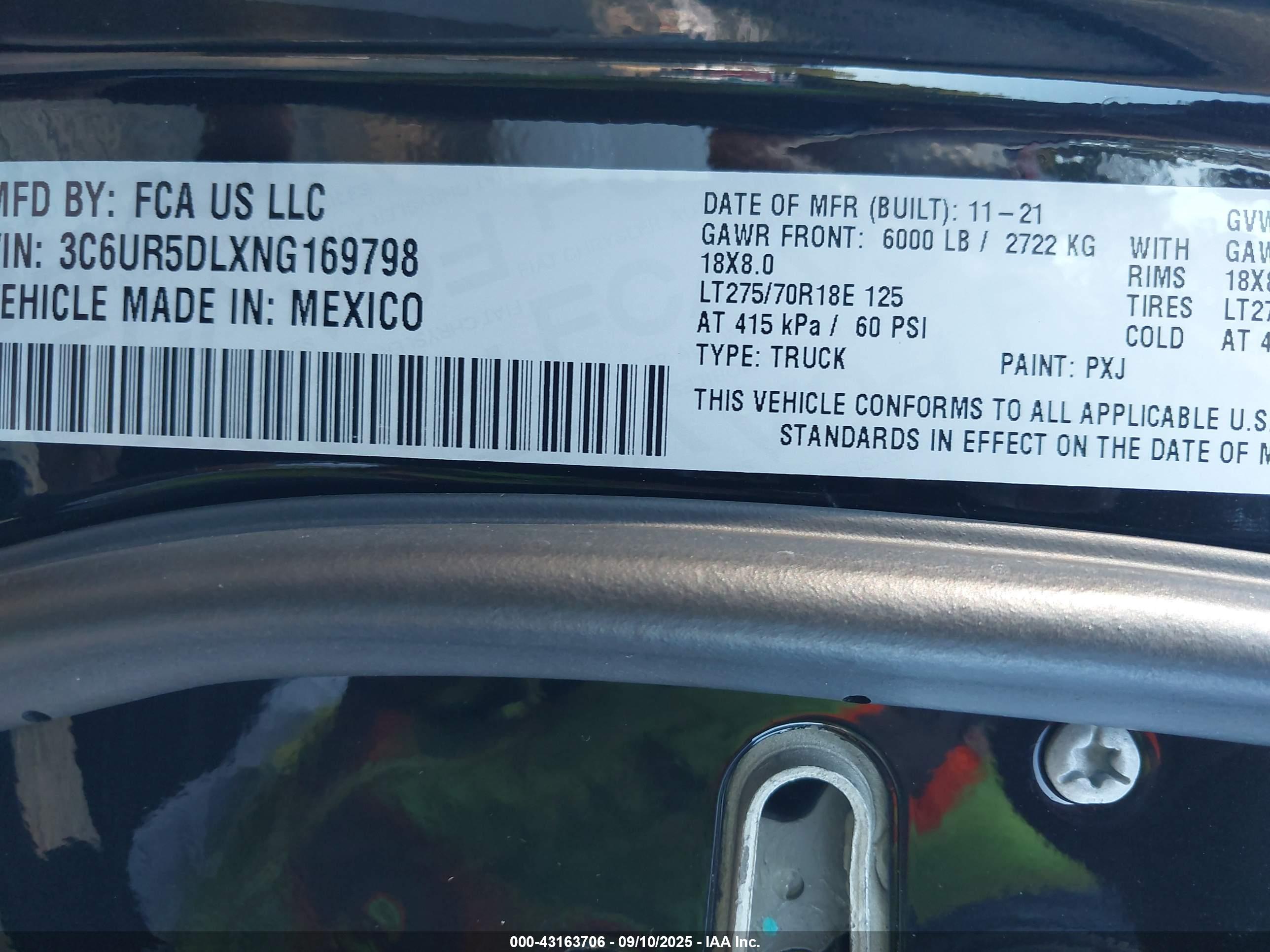 RAM 2500 image 9