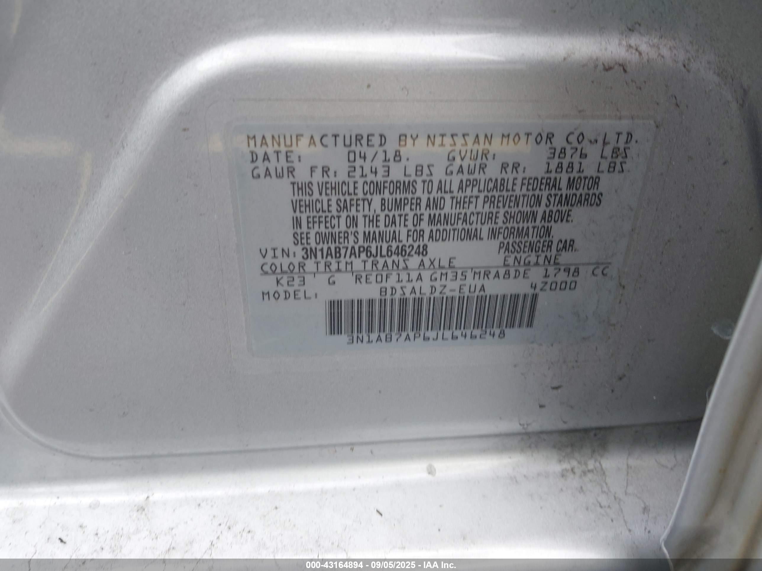 NISSAN SENTRA image 9