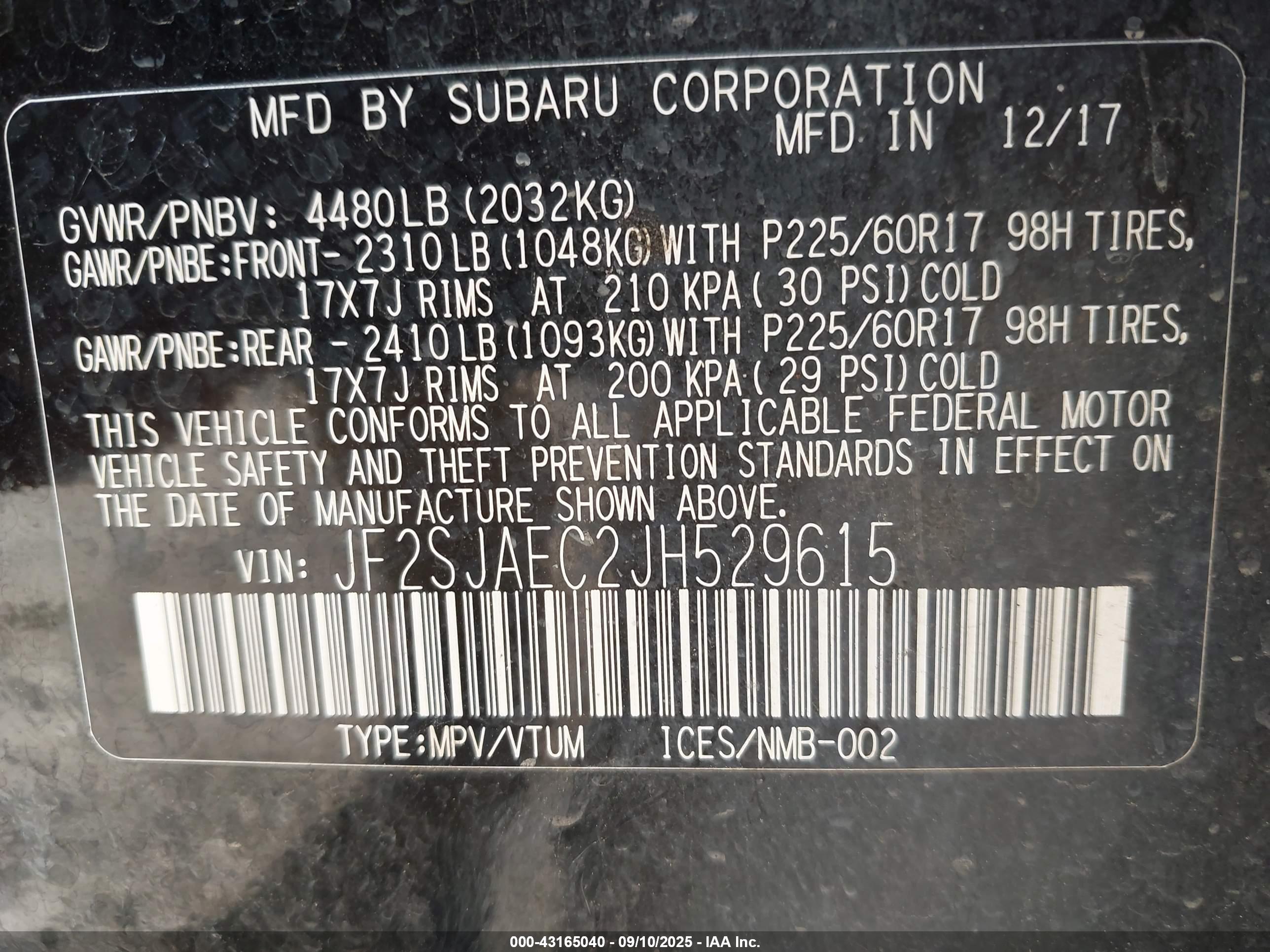 SUBARU FORESTER image 9