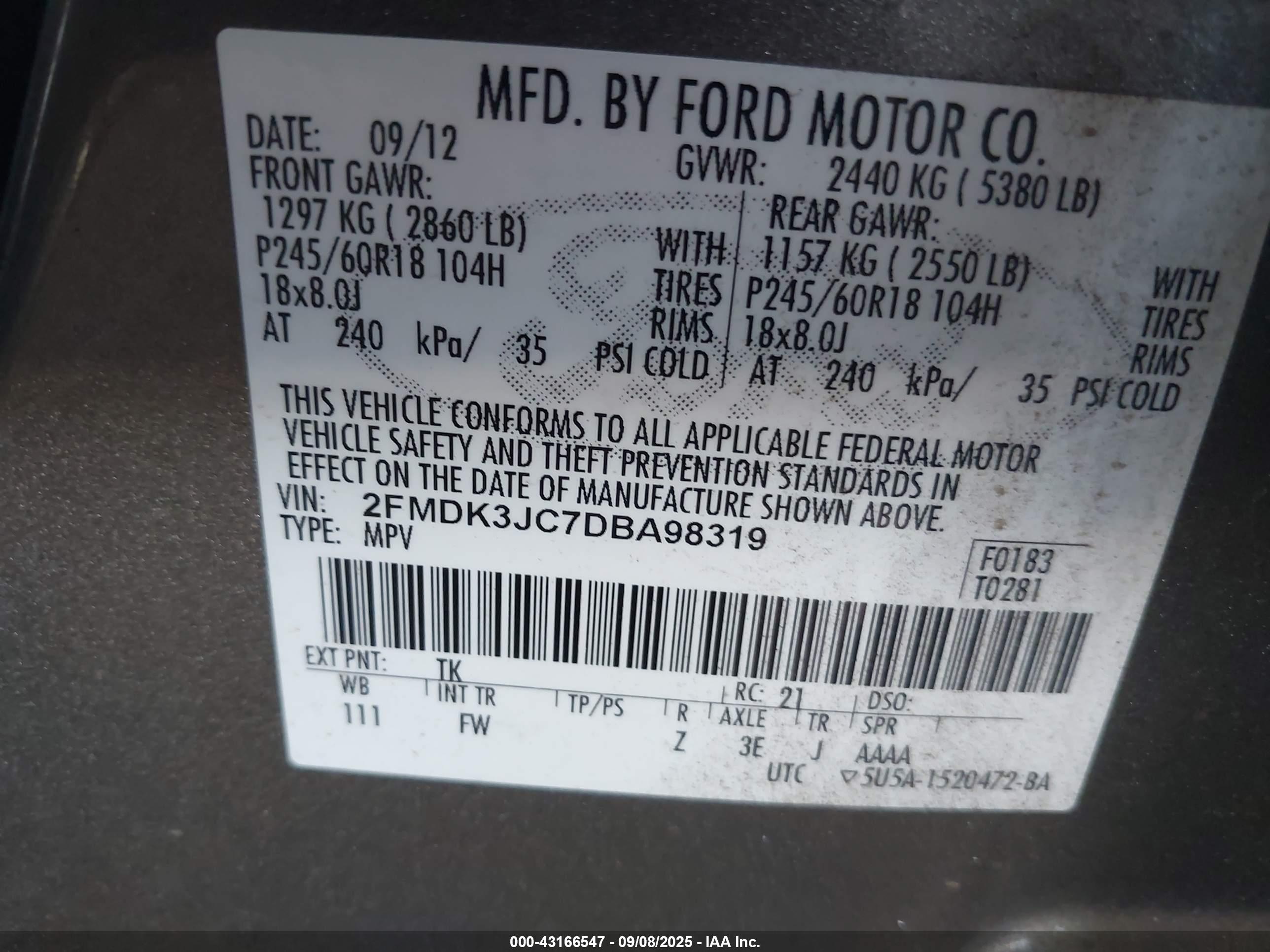 FORD EDGE image 9