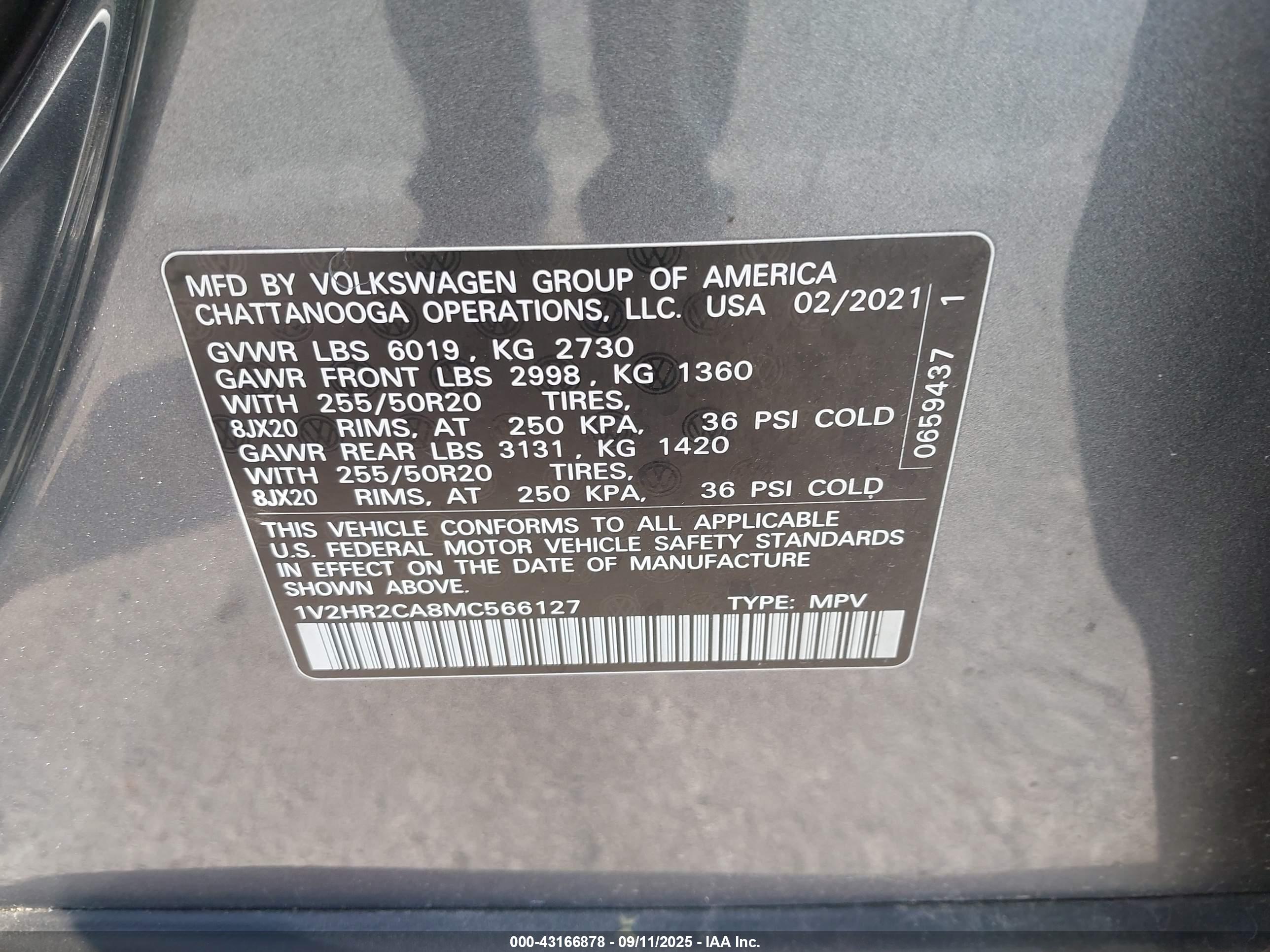 VOLKSWAGEN ATLAS image 9