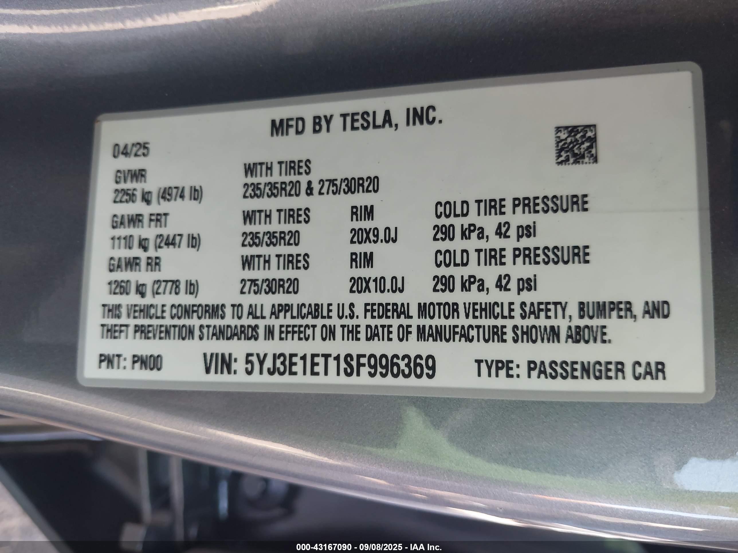 TESLA MODEL image 9
