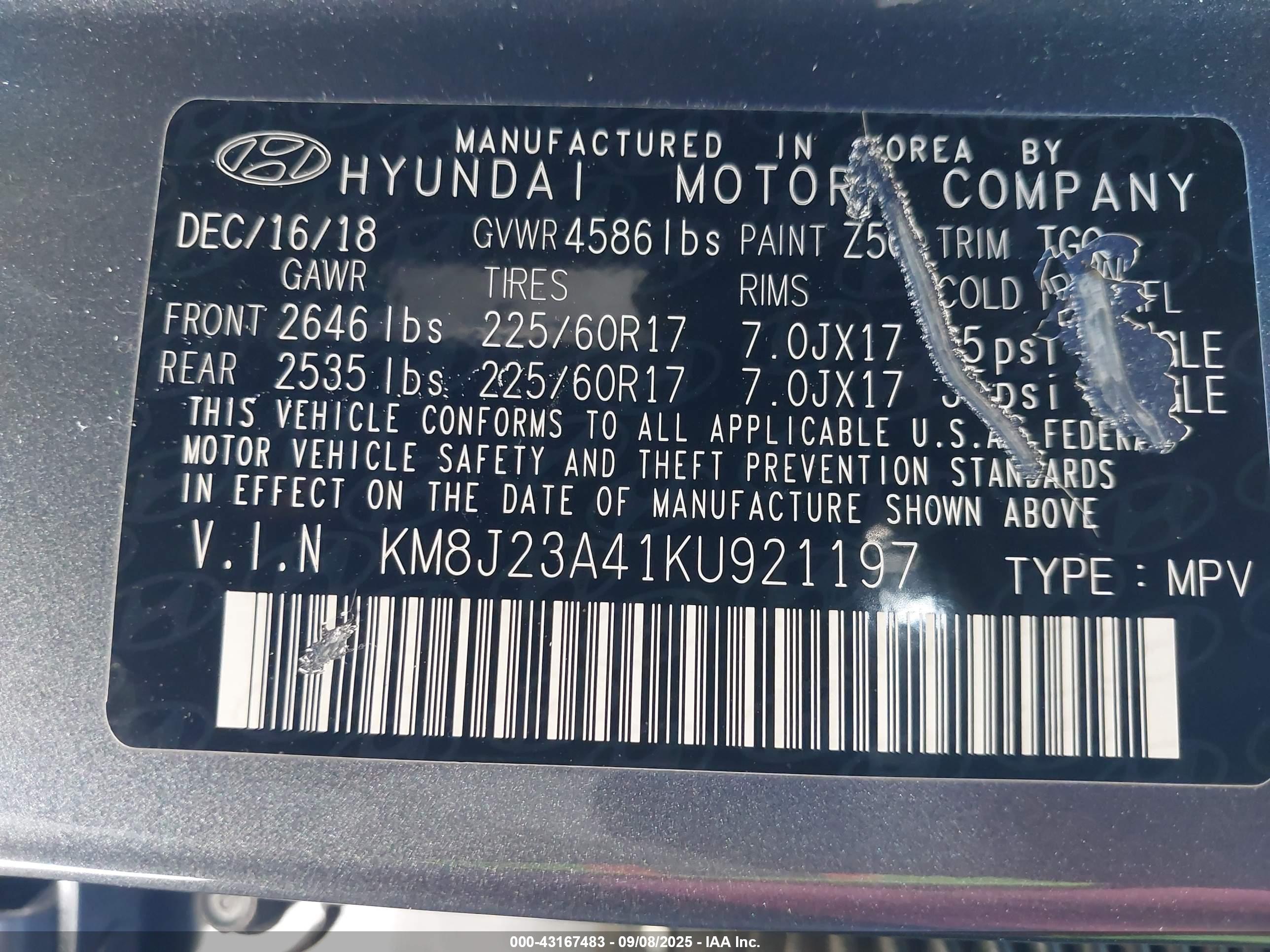 HYUNDAI TUCSON image 9