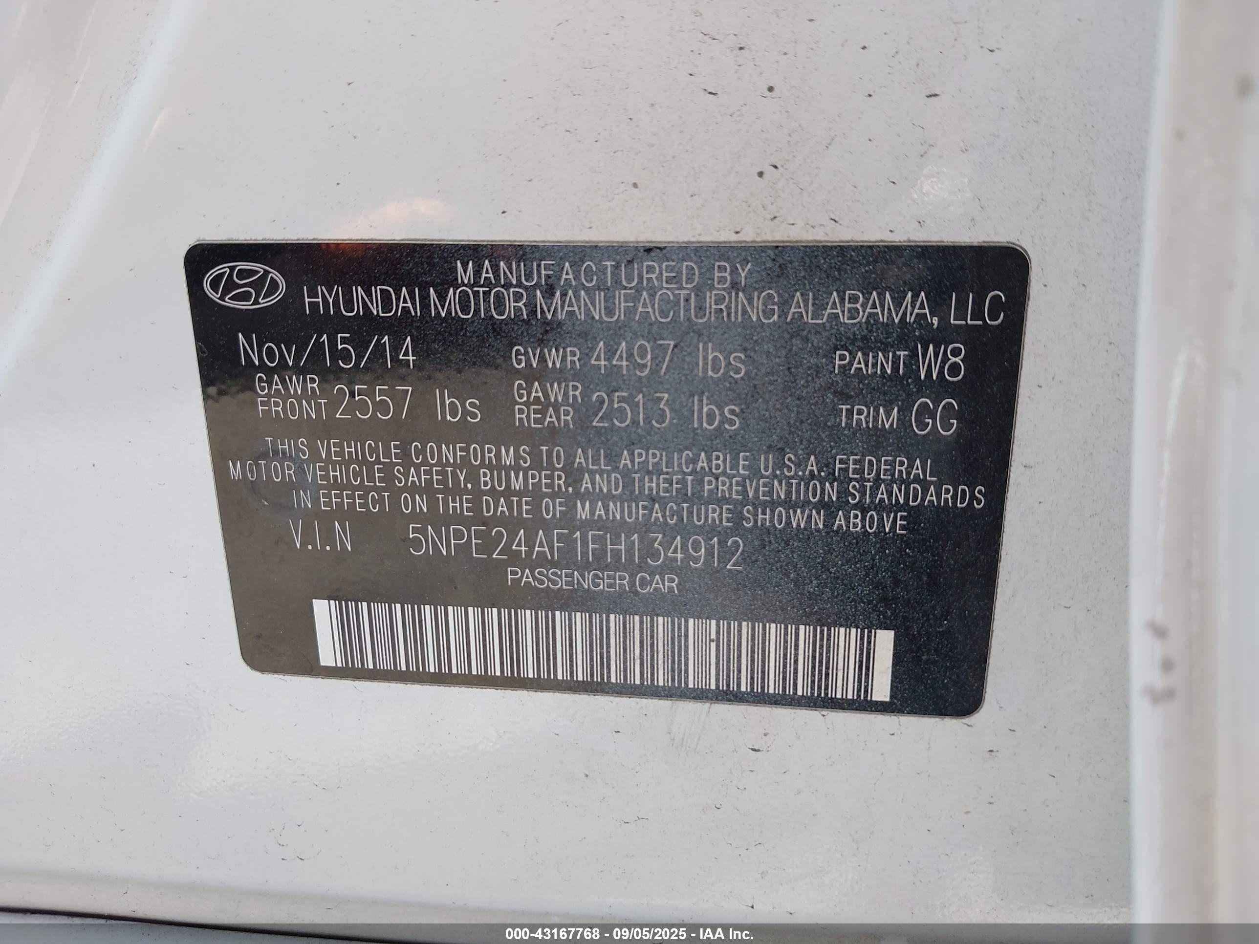 HYUNDAI SONATA image 9