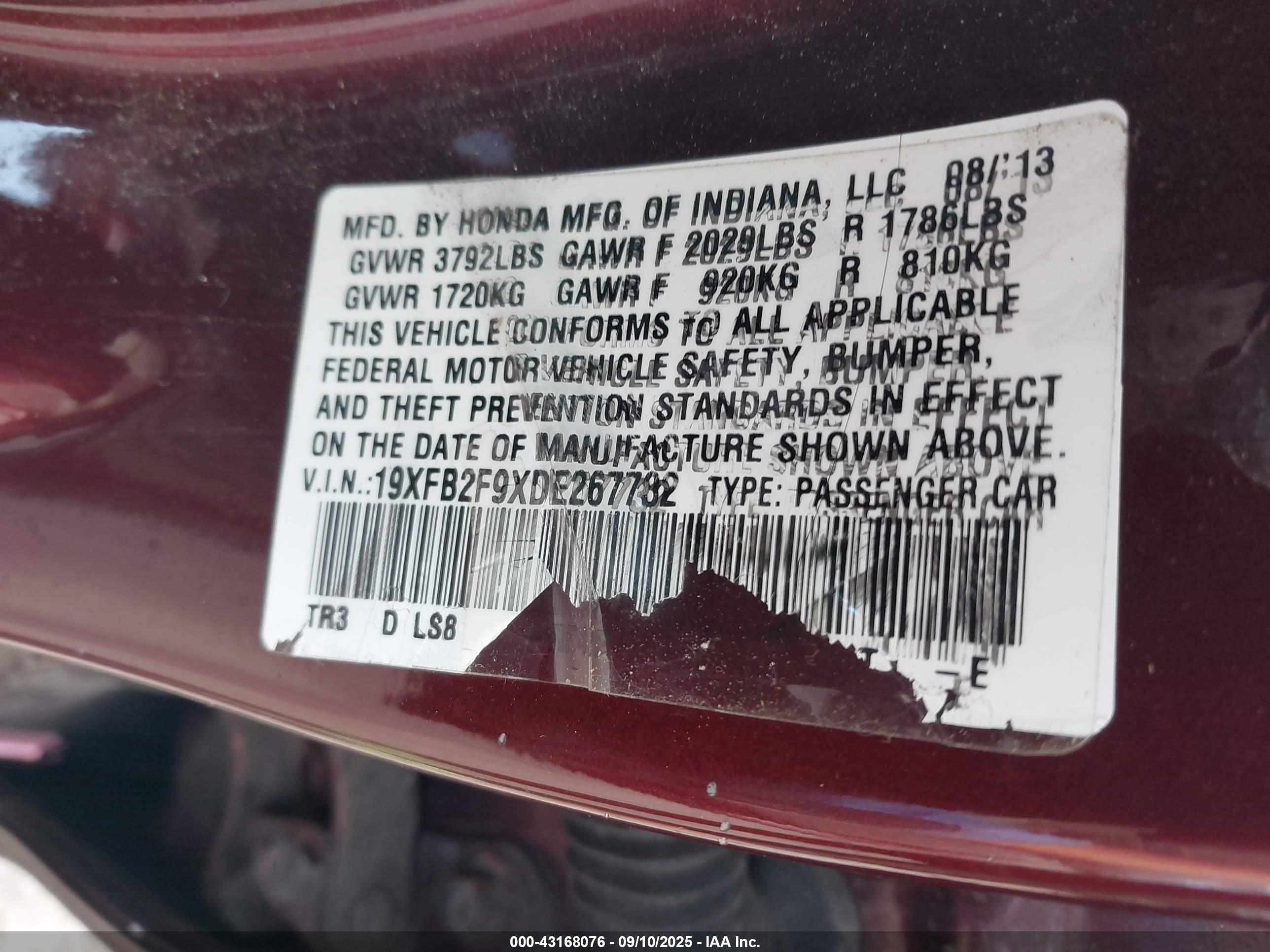 HONDA CIVIC image 9