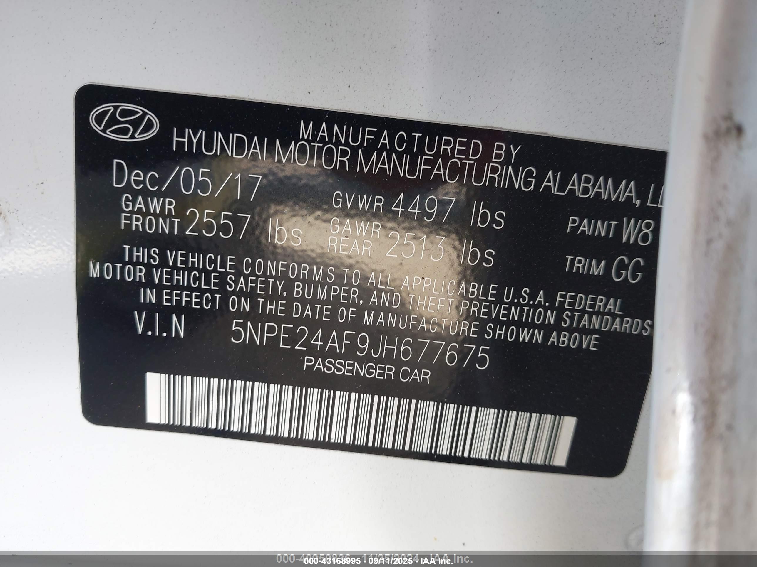 HYUNDAI SONATA image 9