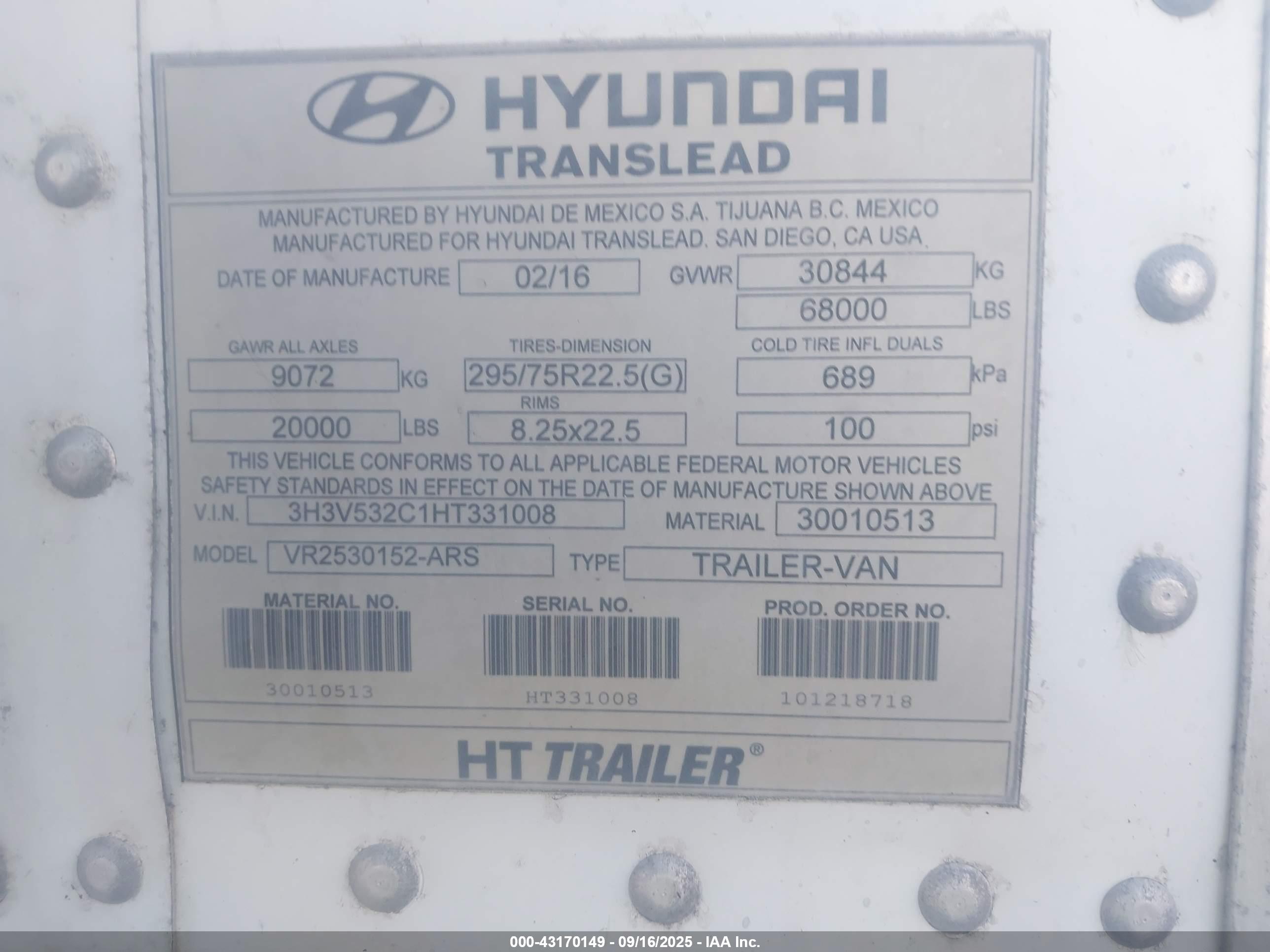 HYUNDAI TRANSLEAD image 9
