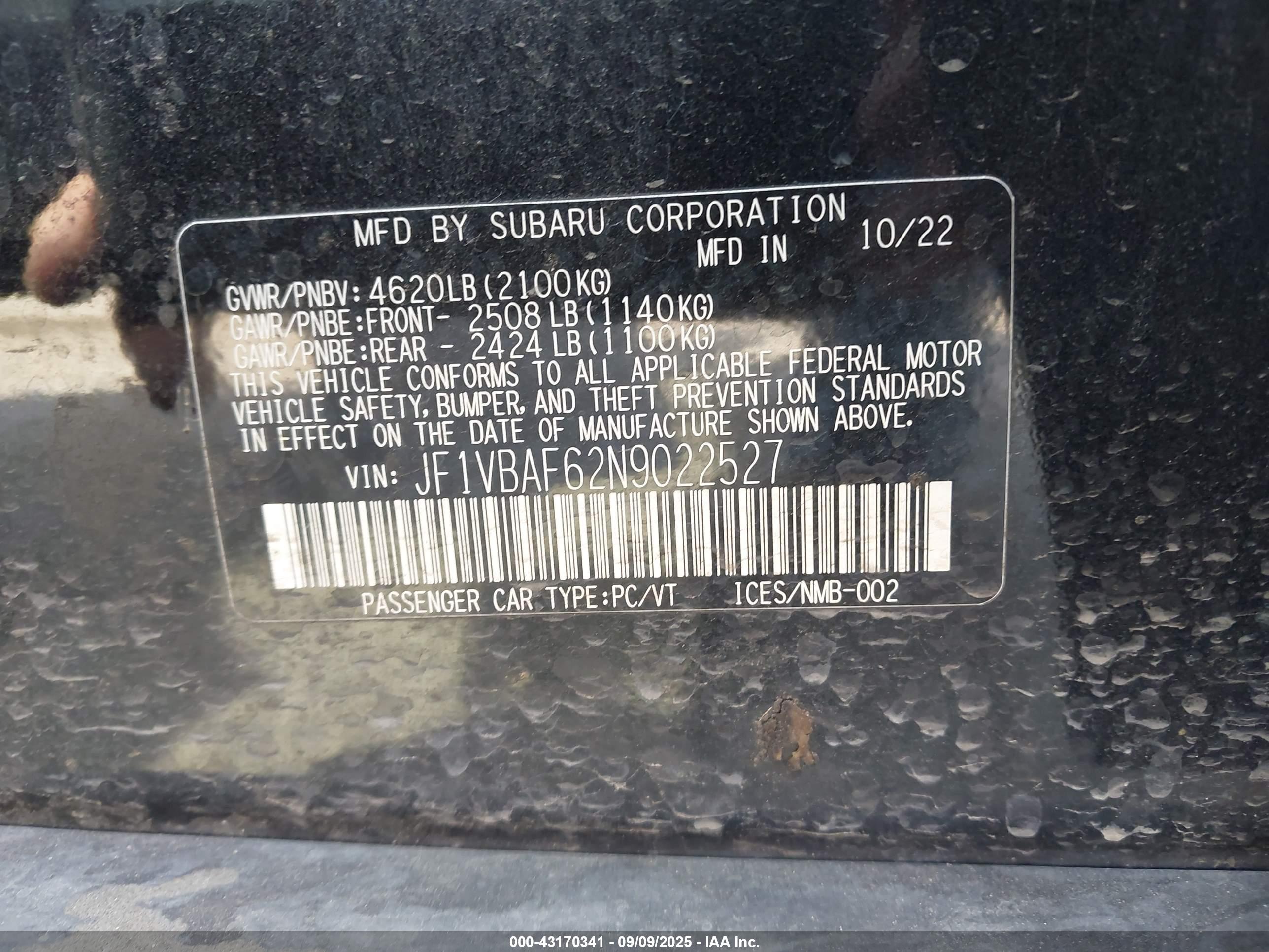 SUBARU WRX image 9