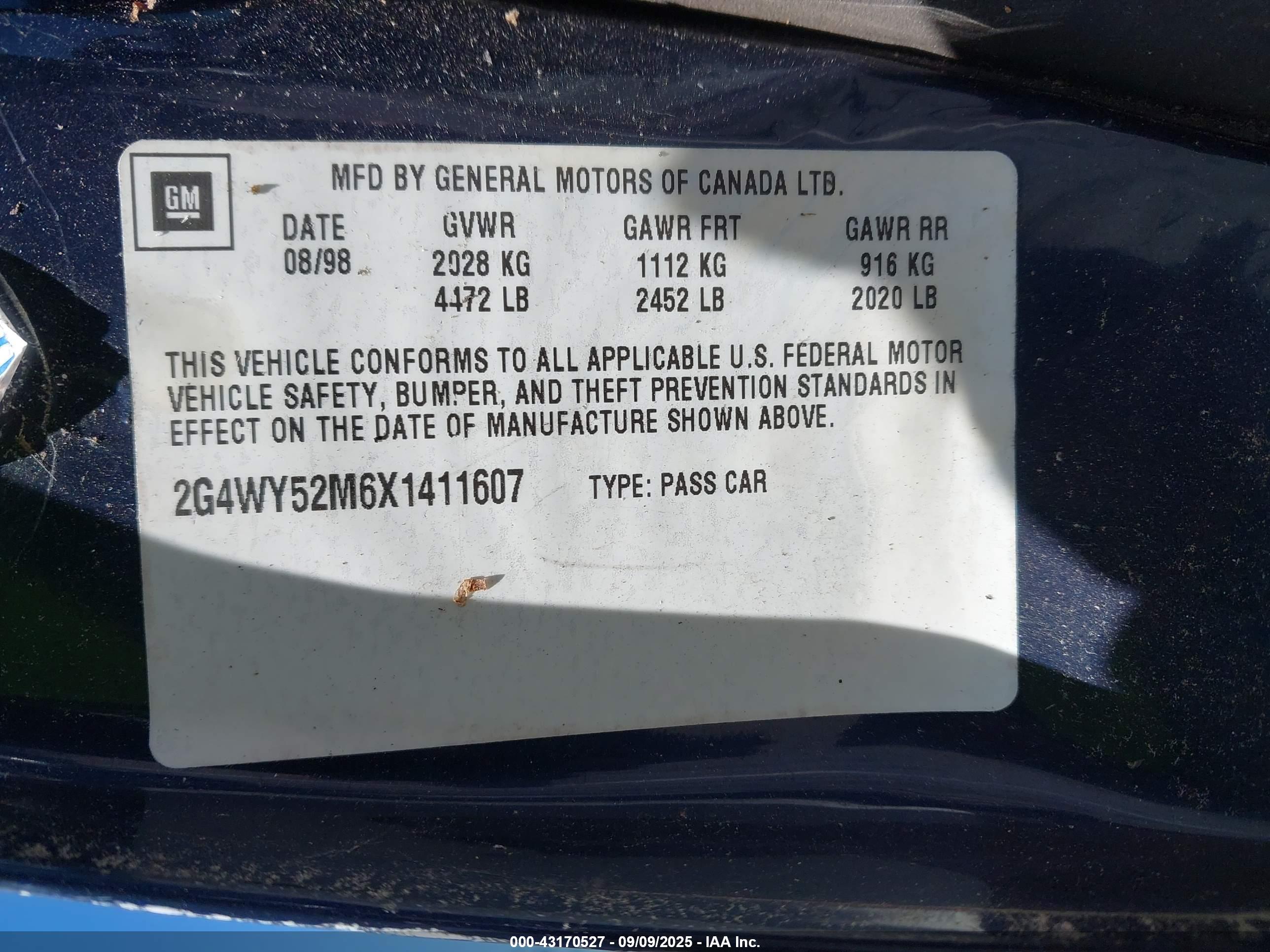 BUICK CENTURY image 9