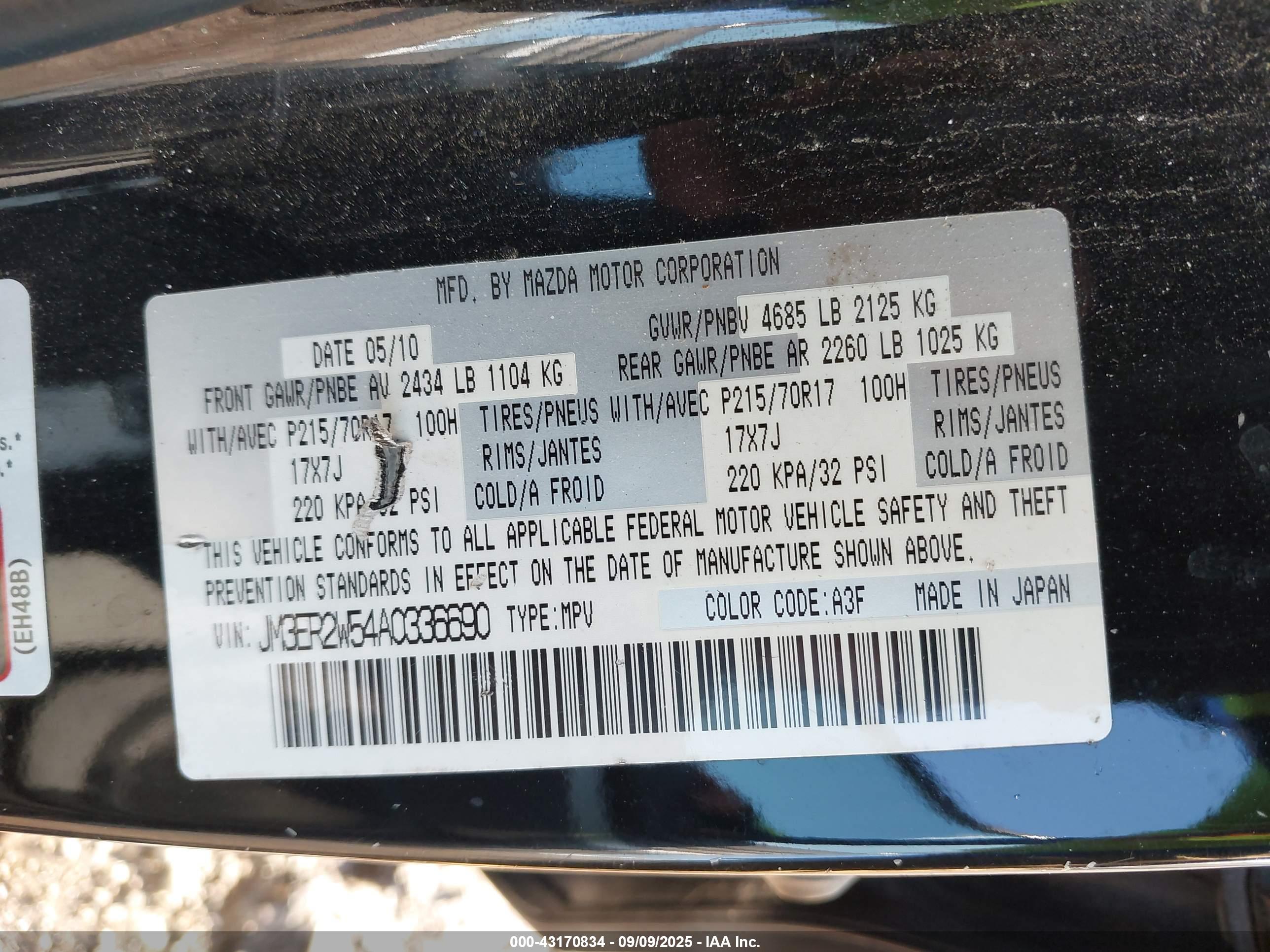 MAZDA CX-7 image 9