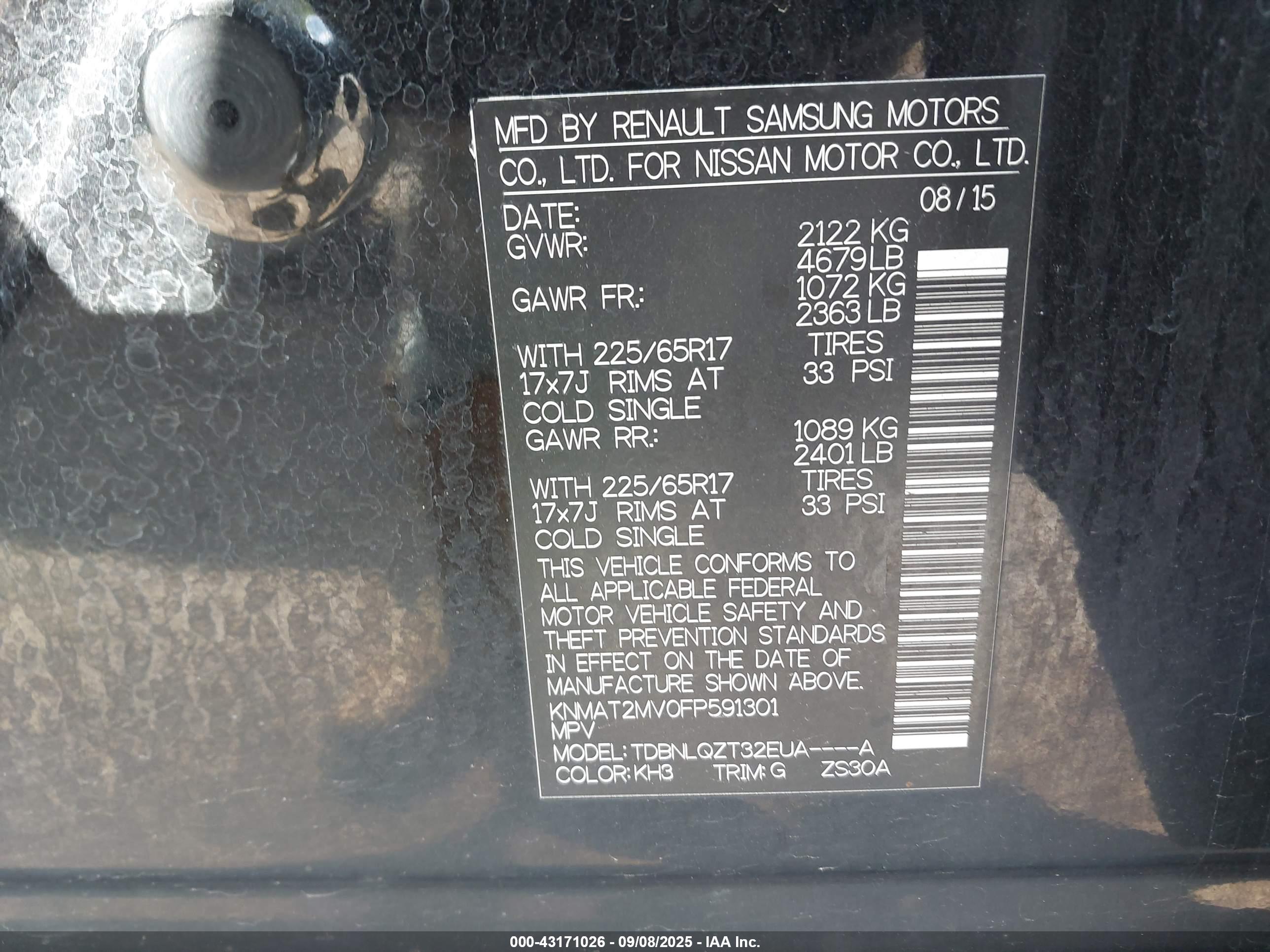 NISSAN ROGUE image 9