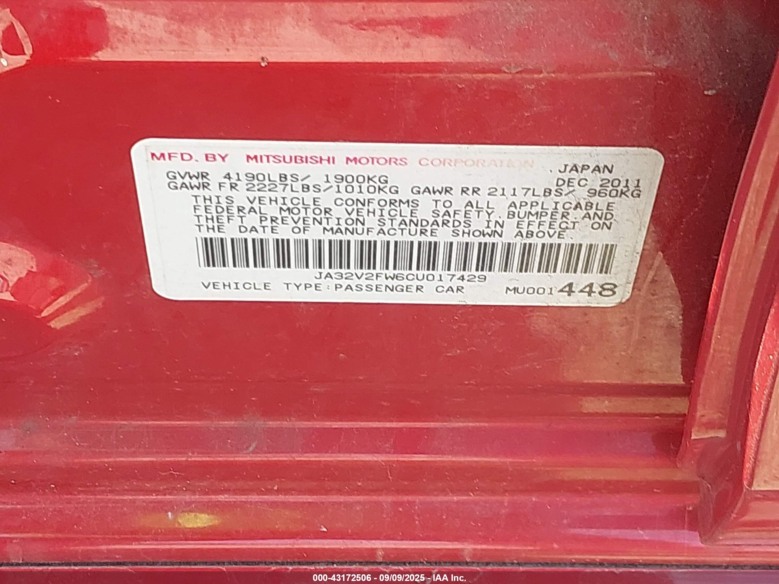 MITSUBISHI LANCER image 9
