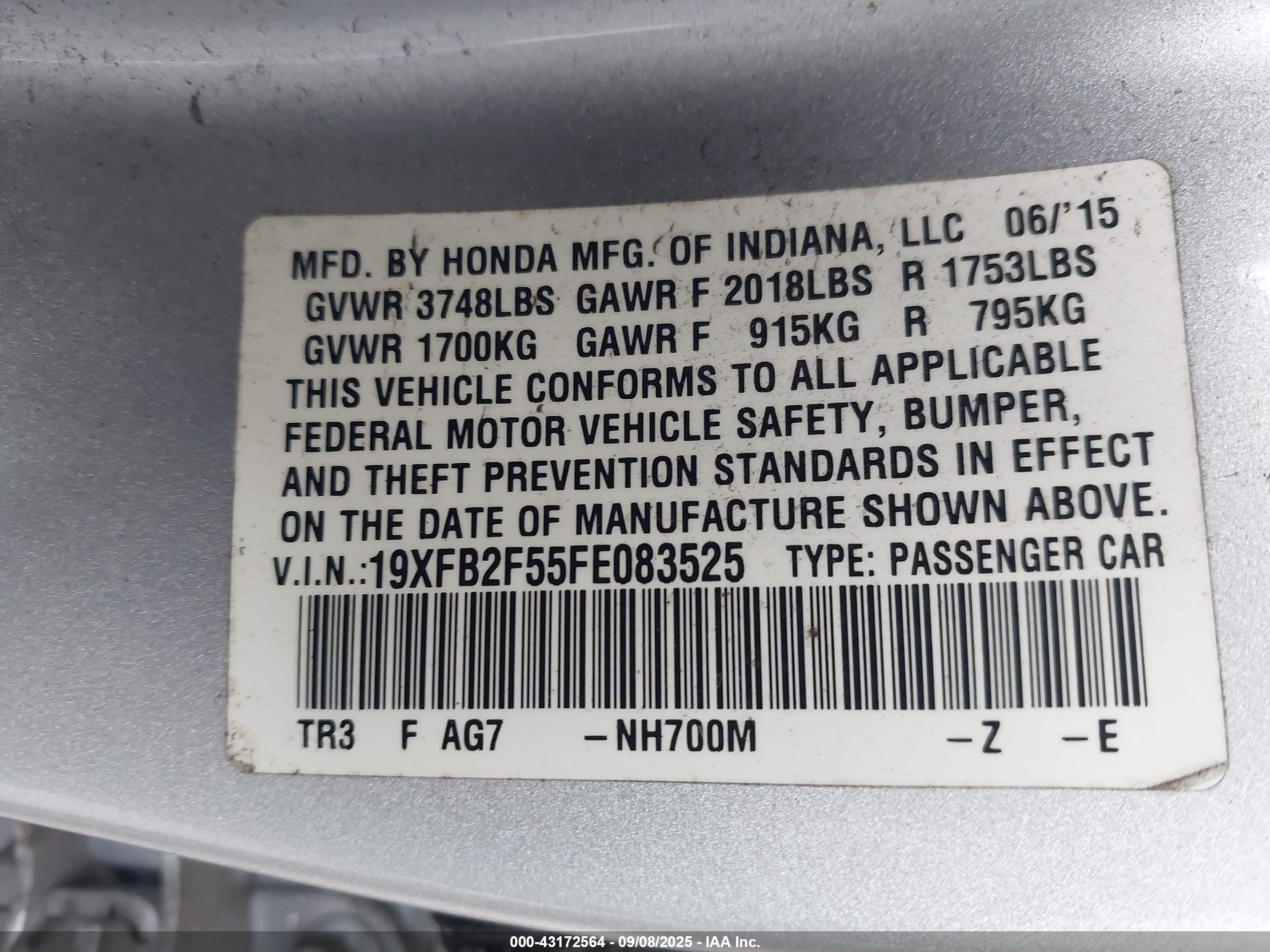 HONDA CIVIC image 9
