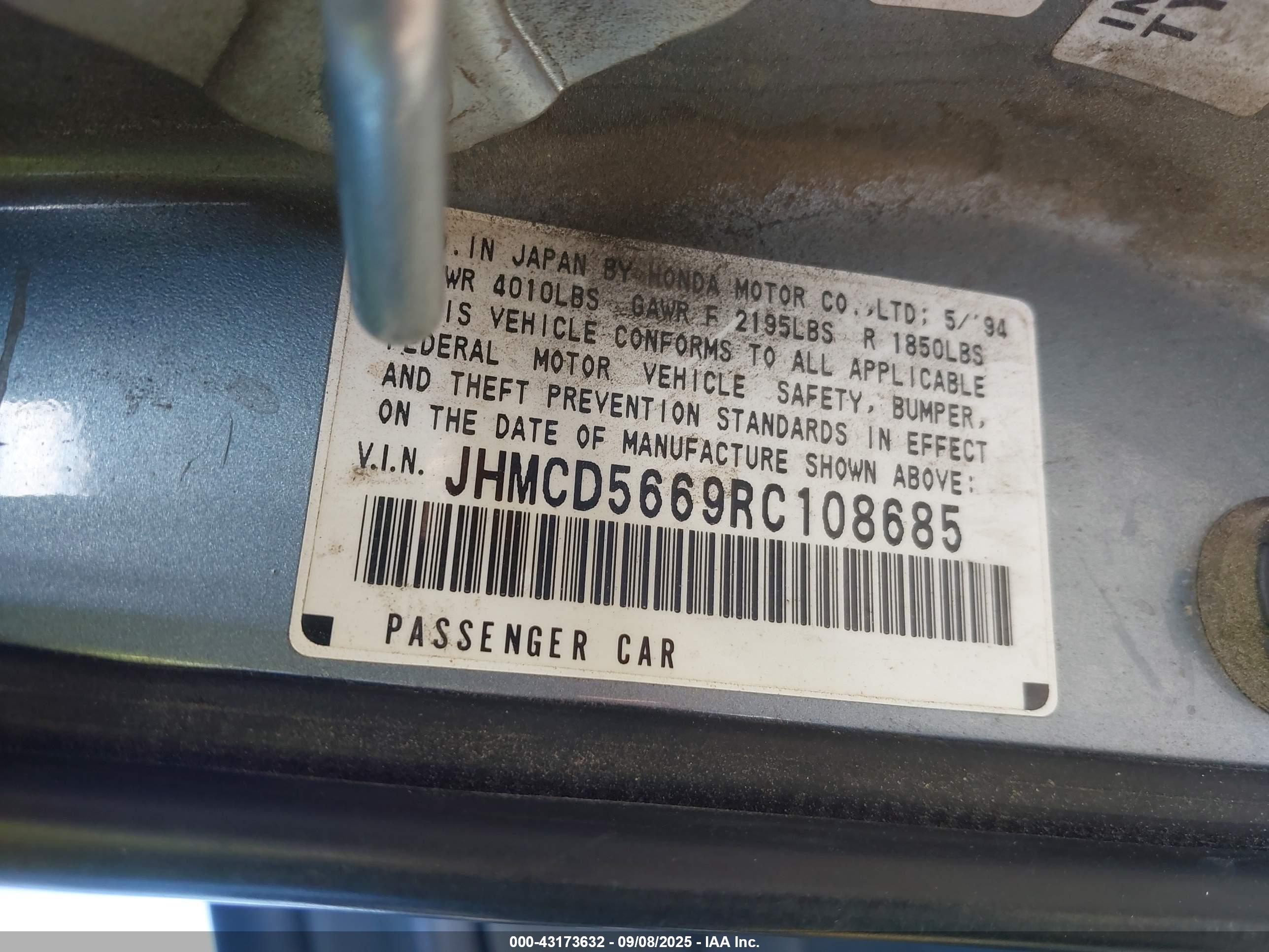 HONDA ACCORD image 9