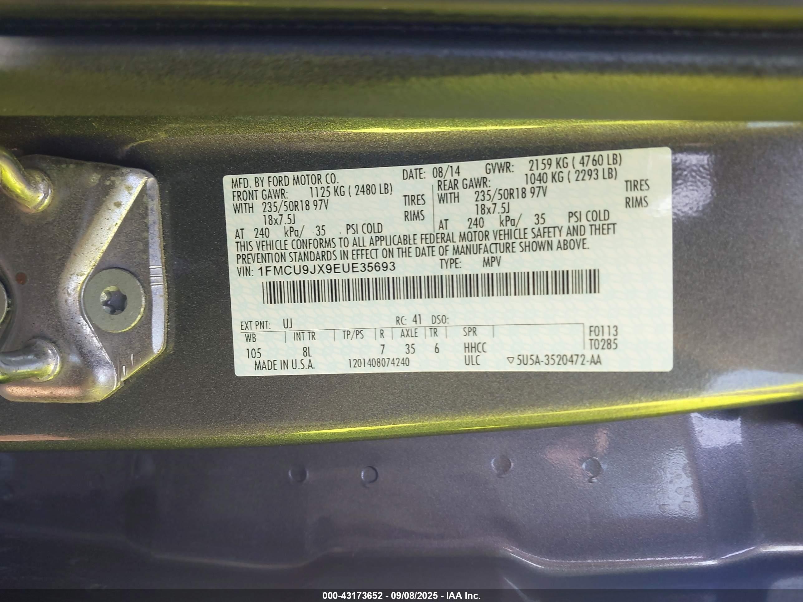FORD ESCAPE image 9