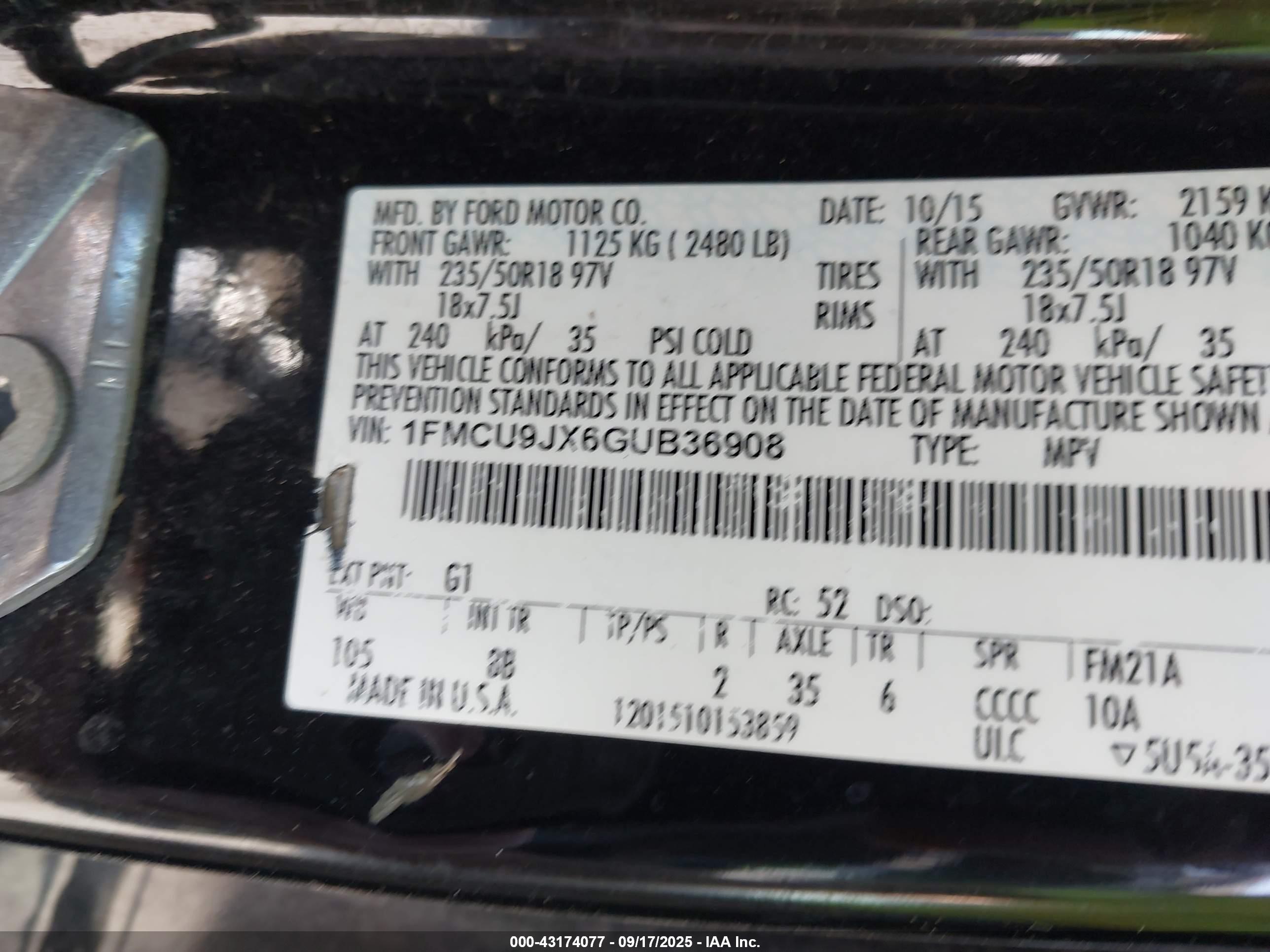 FORD ESCAPE image 9
