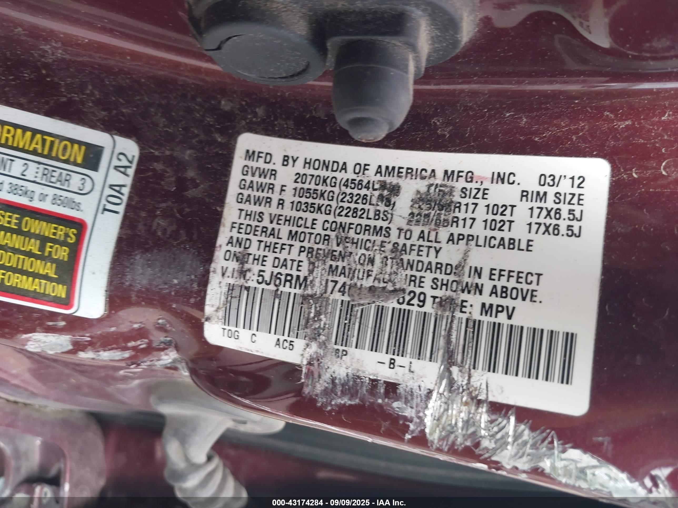 HONDA CR-V image 9