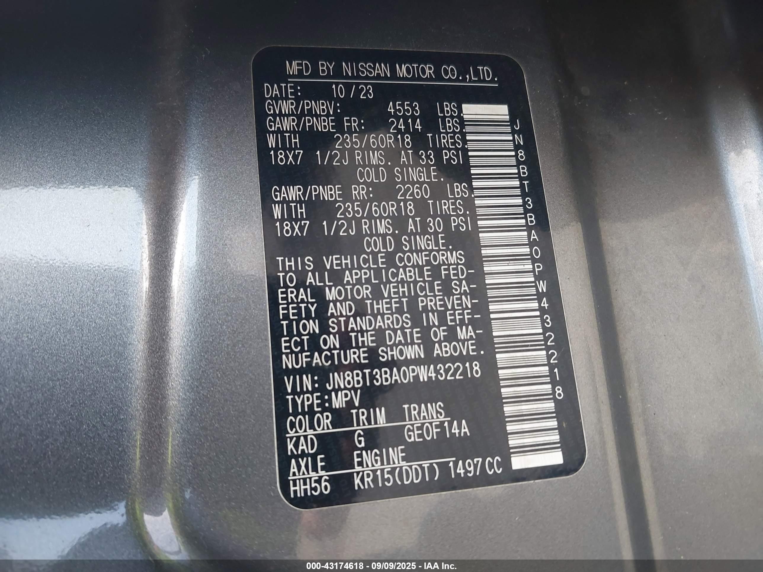 NISSAN ROGUE image 9