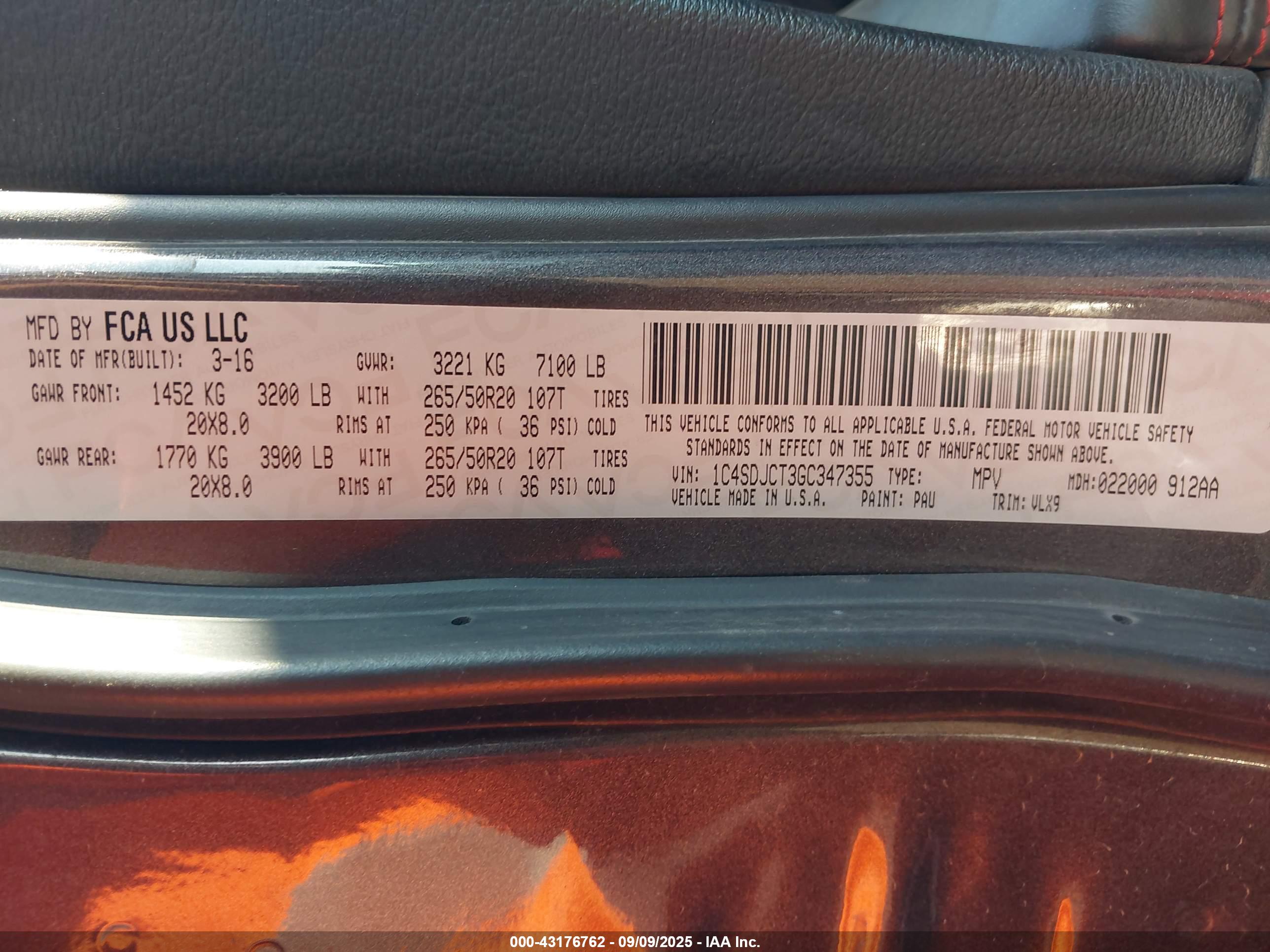 DODGE DURANGO image 9