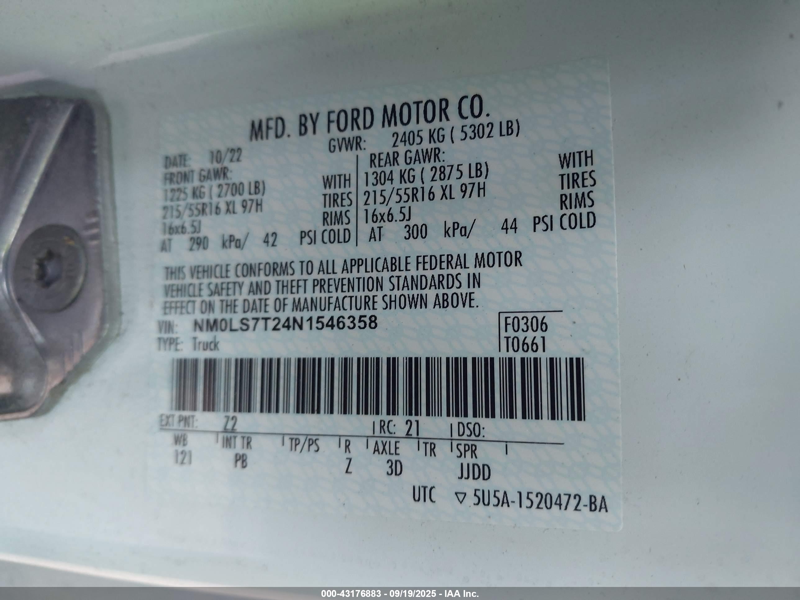 FORD TRANSIT image 9