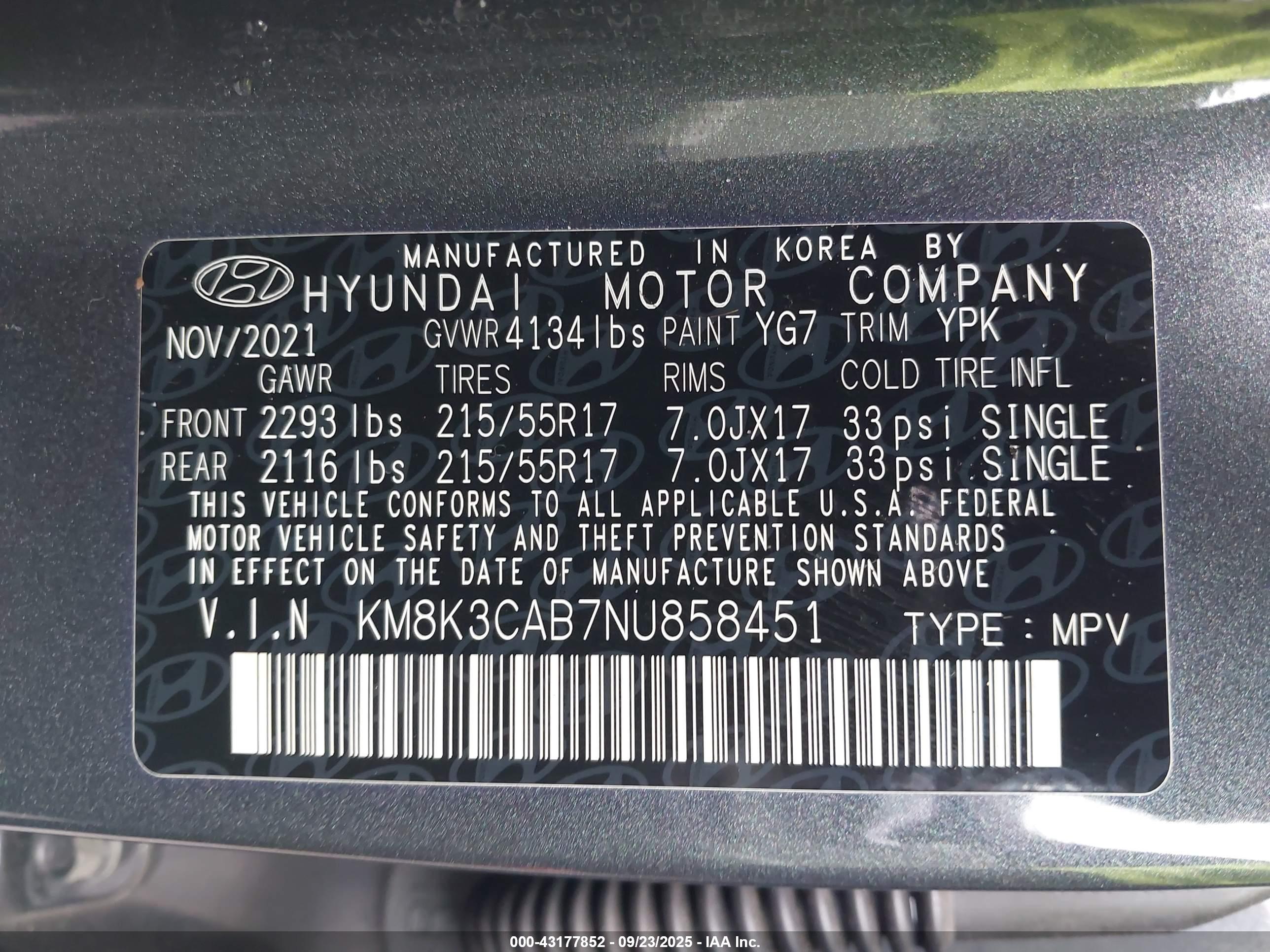 HYUNDAI KONA image 9