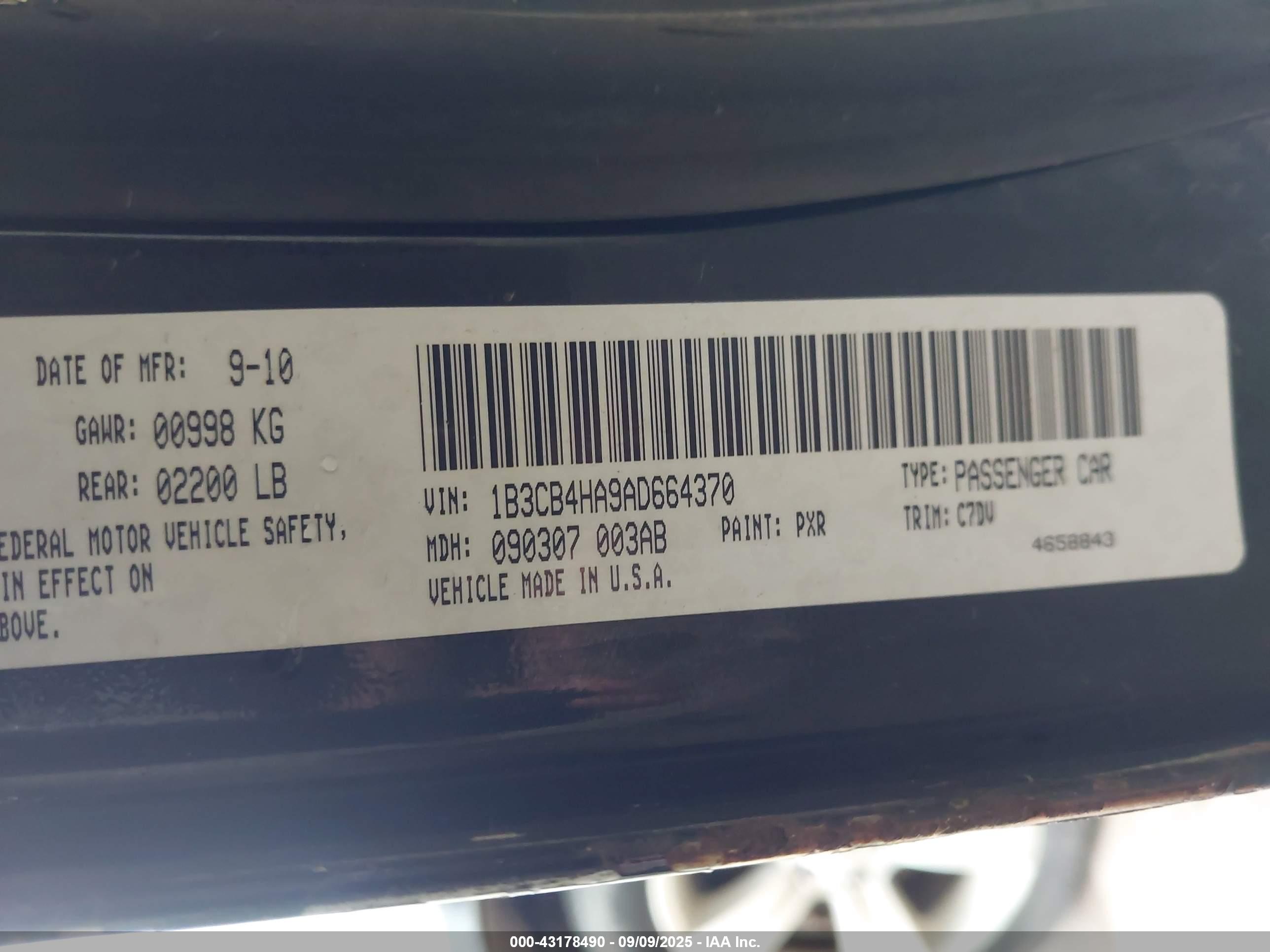 DODGE CALIBER image 9