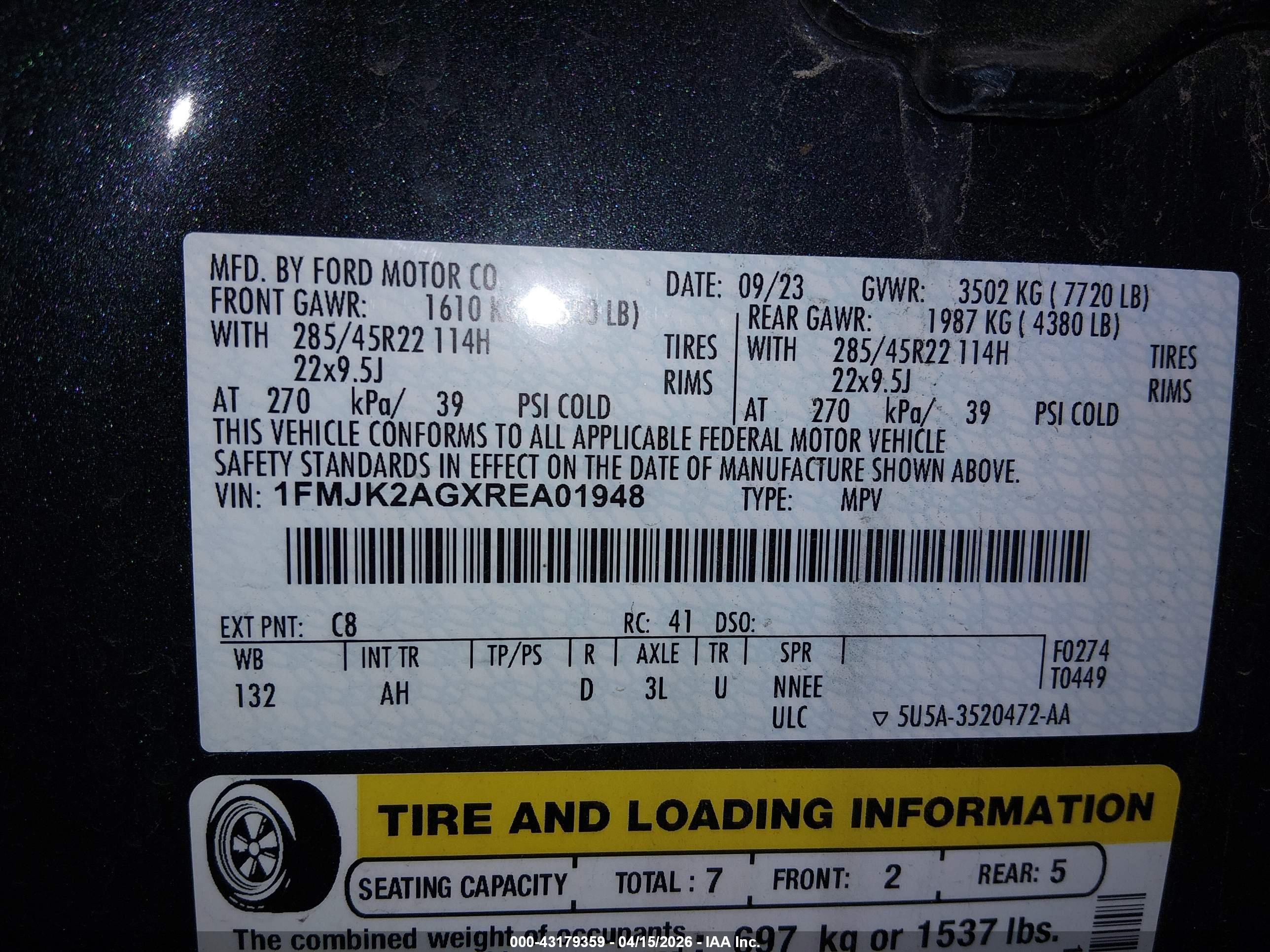 FORD EXPEDITION image 9