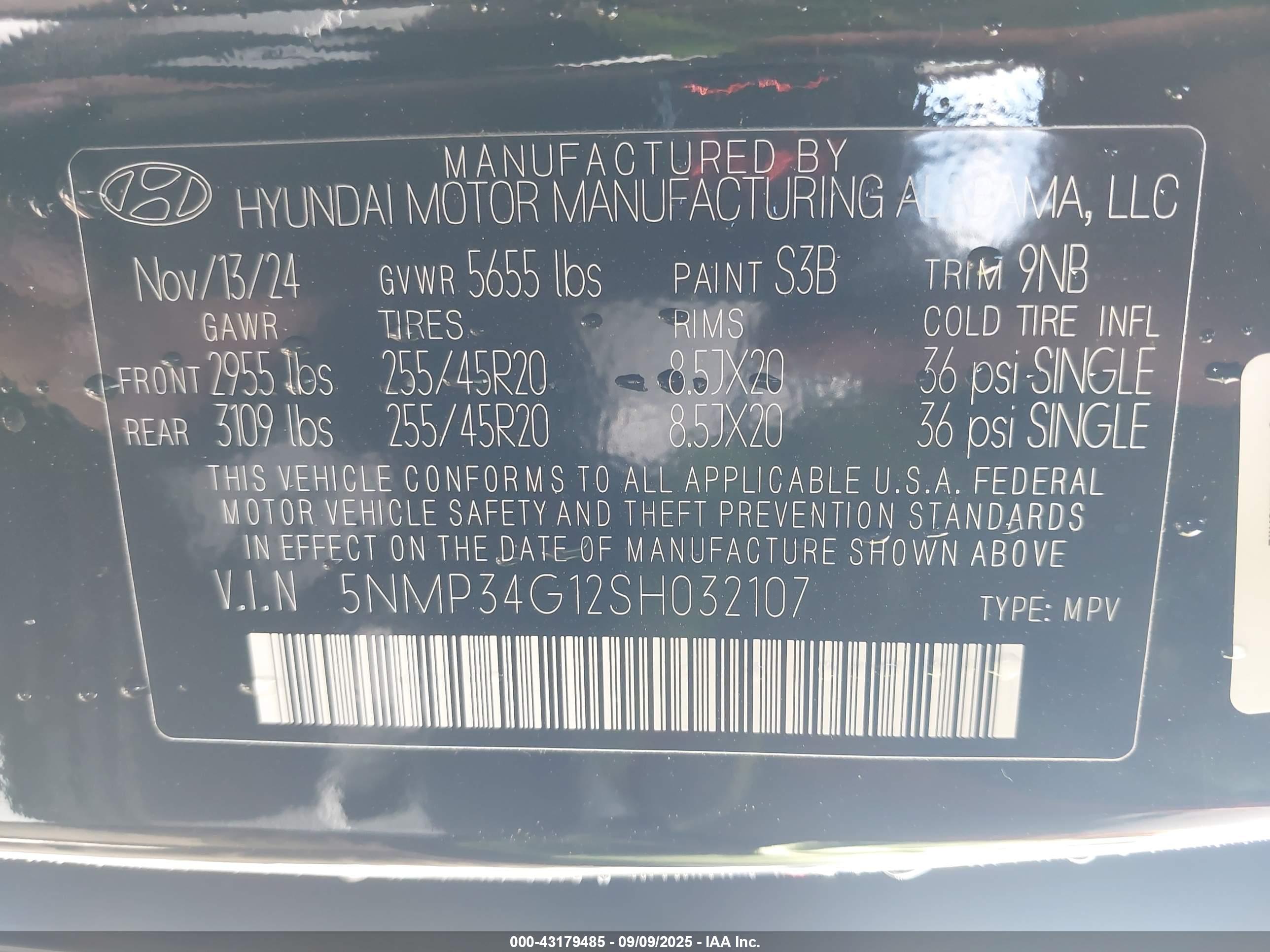 HYUNDAI SANTA image 9