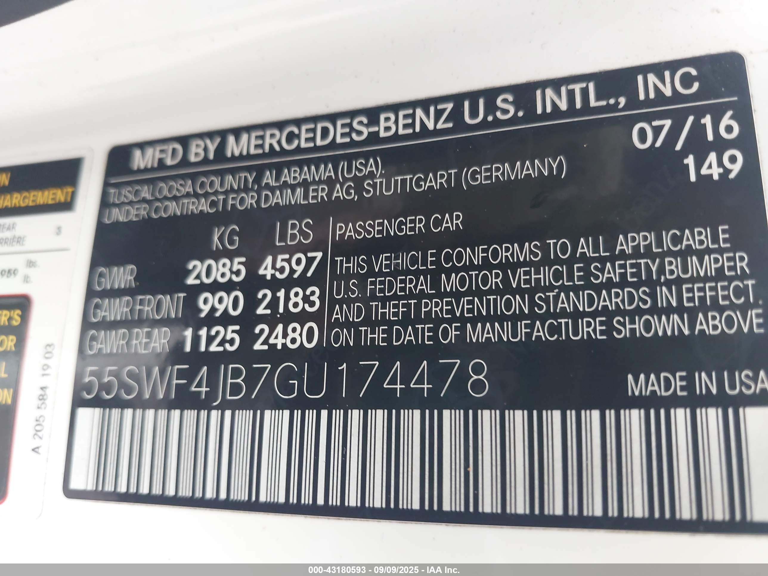MERCEDES-BENZ C image 9