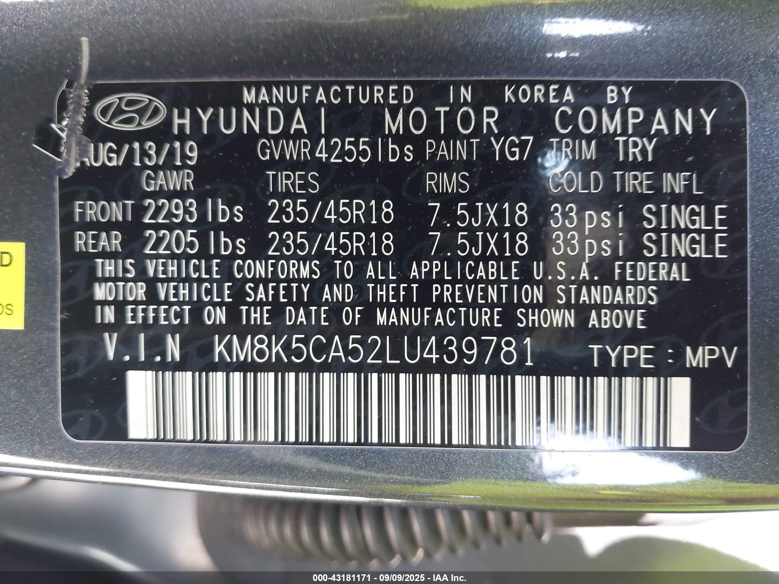 HYUNDAI KONA image 9