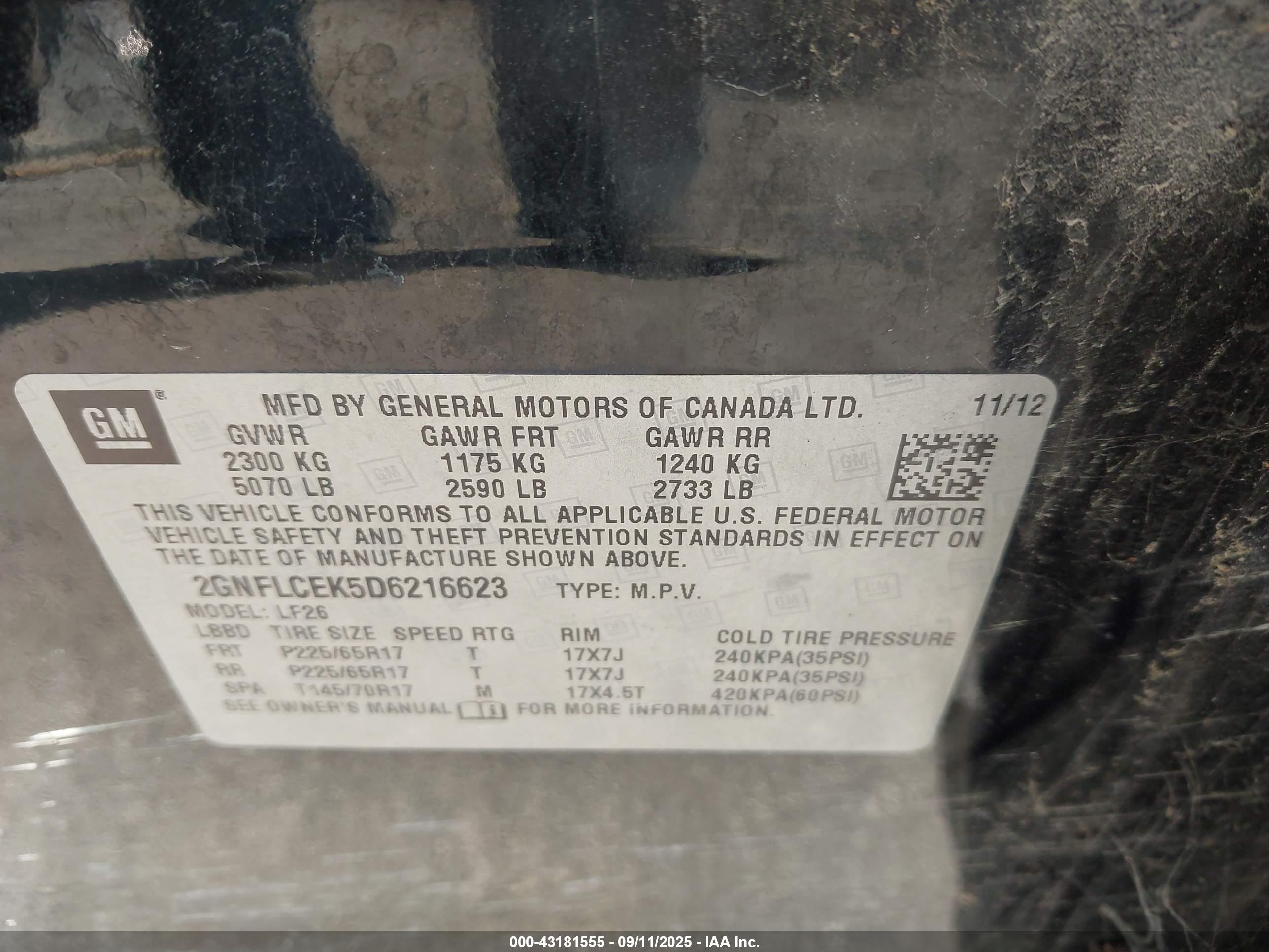CHEVROLET EQUINOX image 9