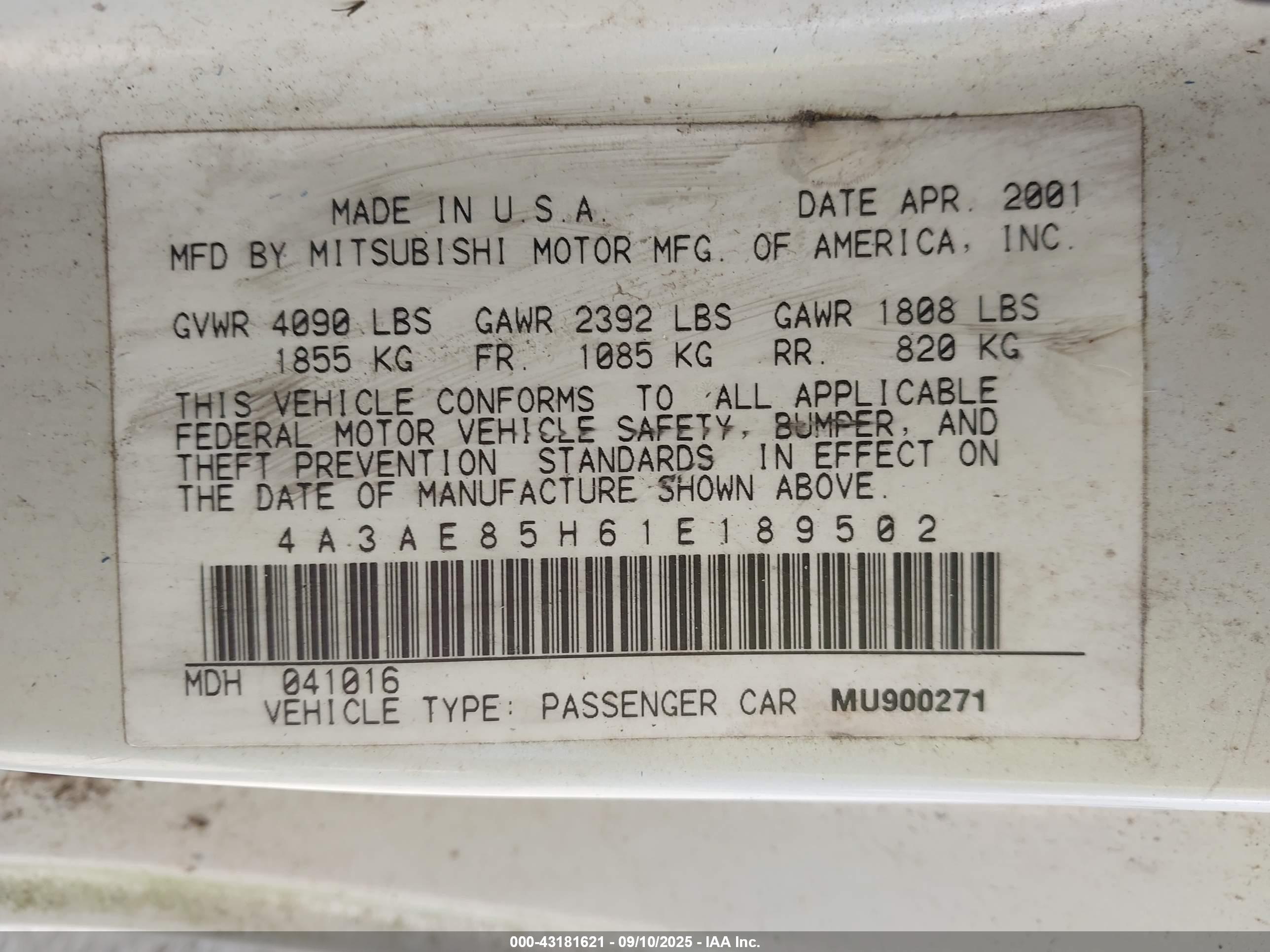 MITSUBISHI ECLIPSE image 9