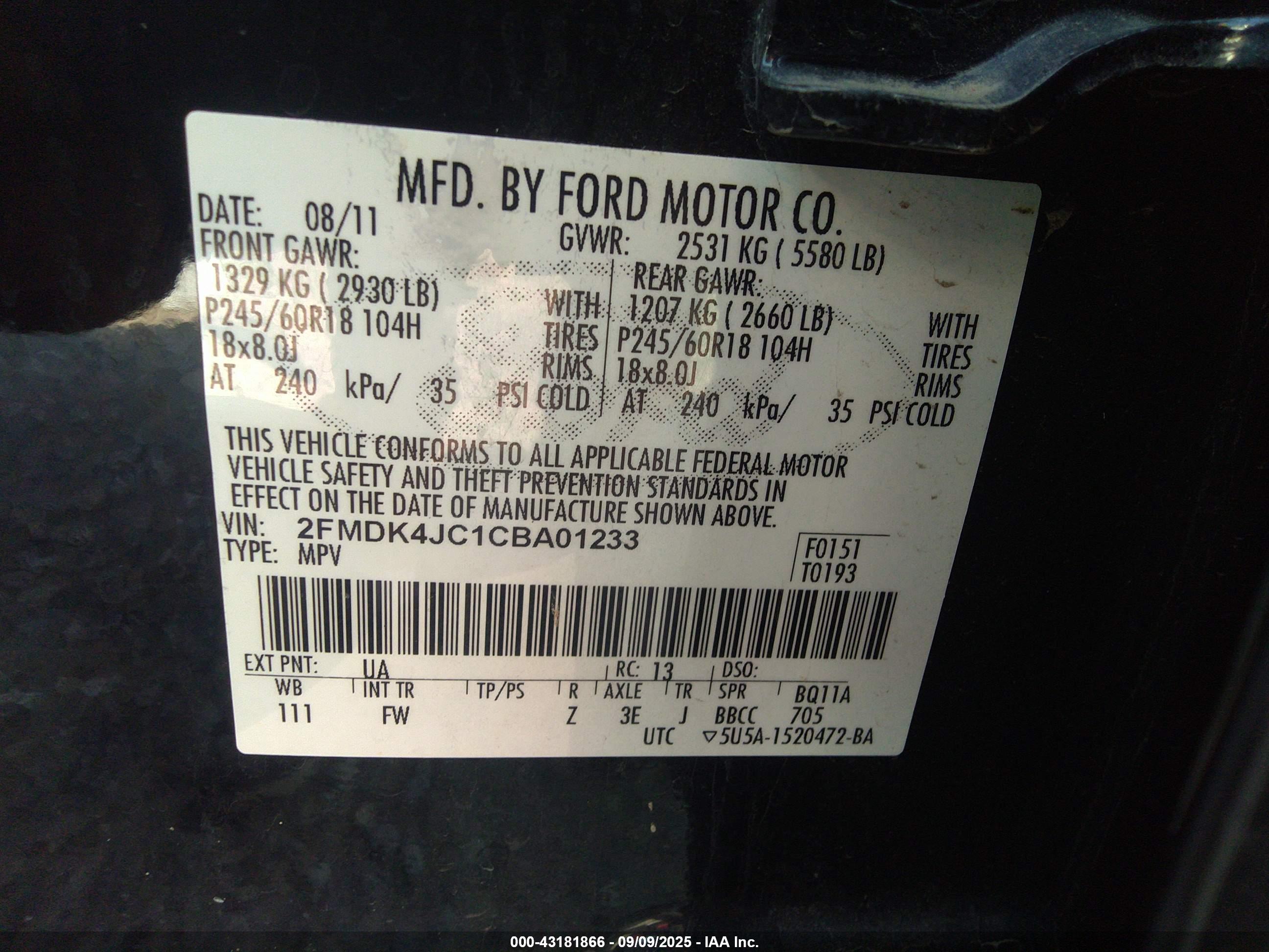 FORD EDGE image 9