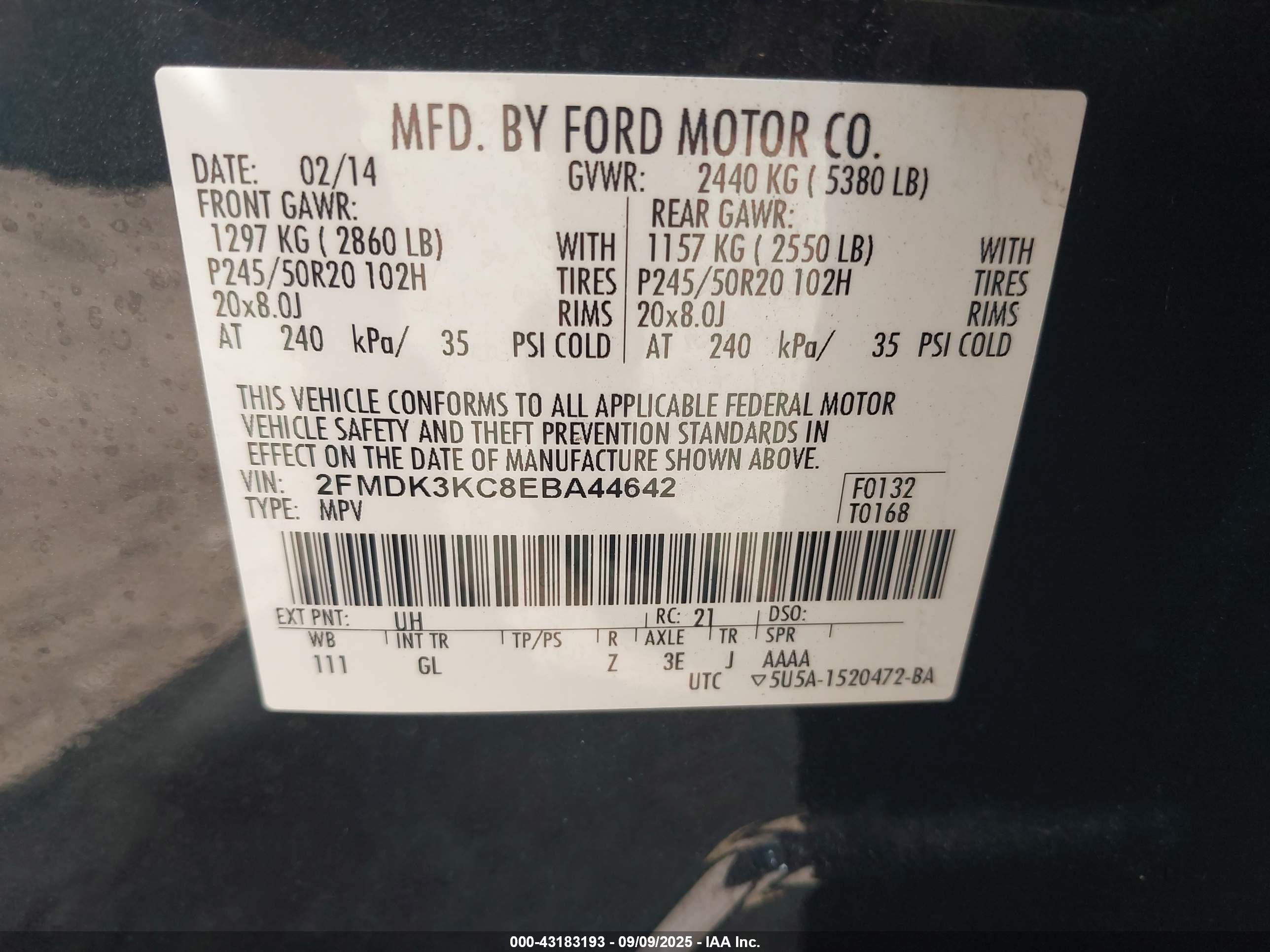 FORD EDGE image 9