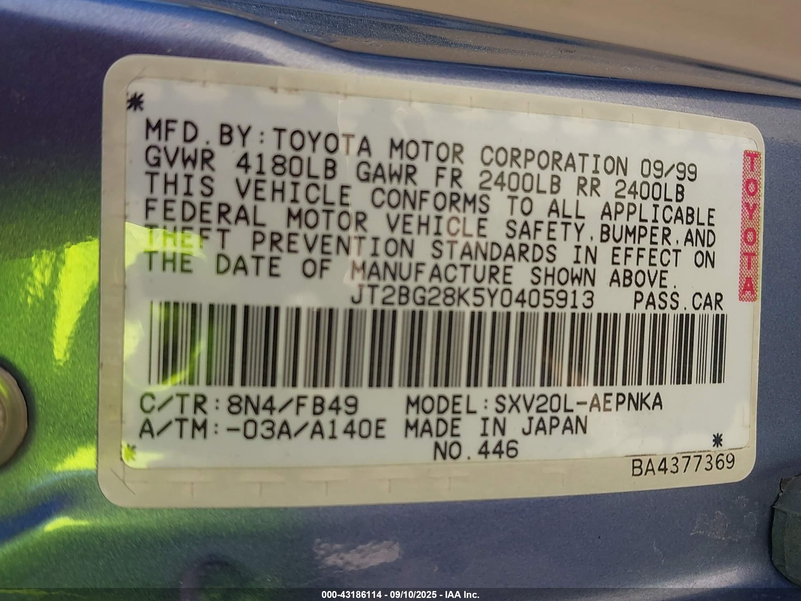 TOYOTA CAMRY image 9